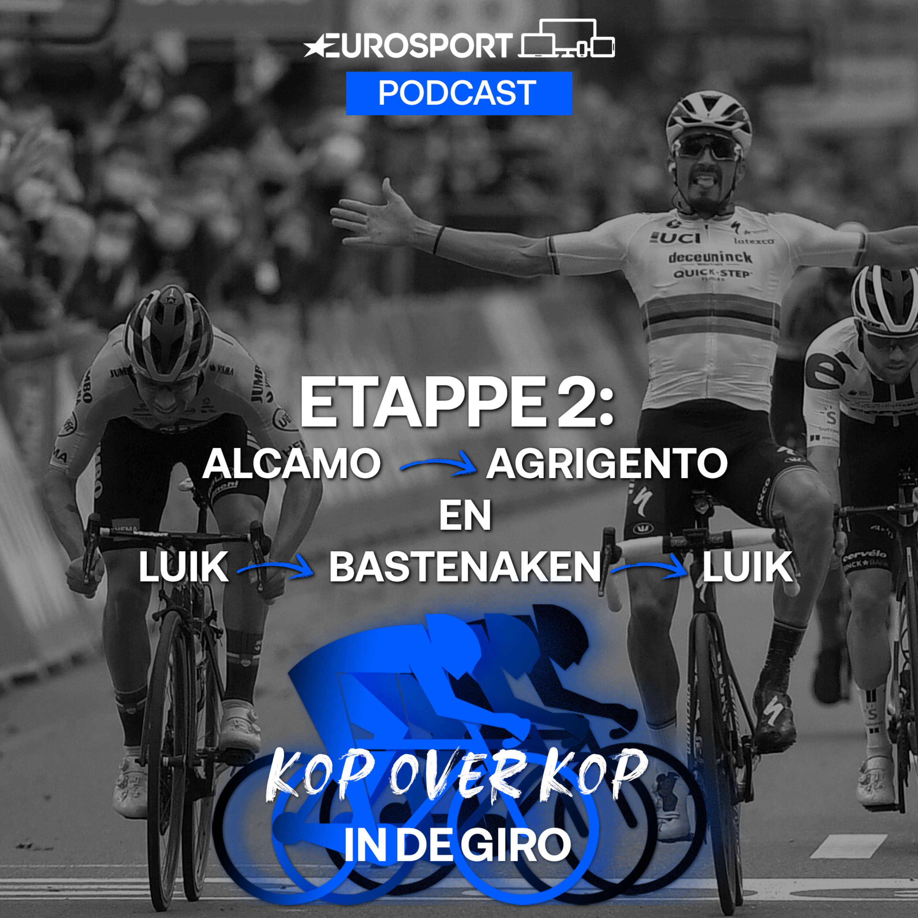 Kop over Kop in de Giro | Etappe 2: Alcamo - Agrigento