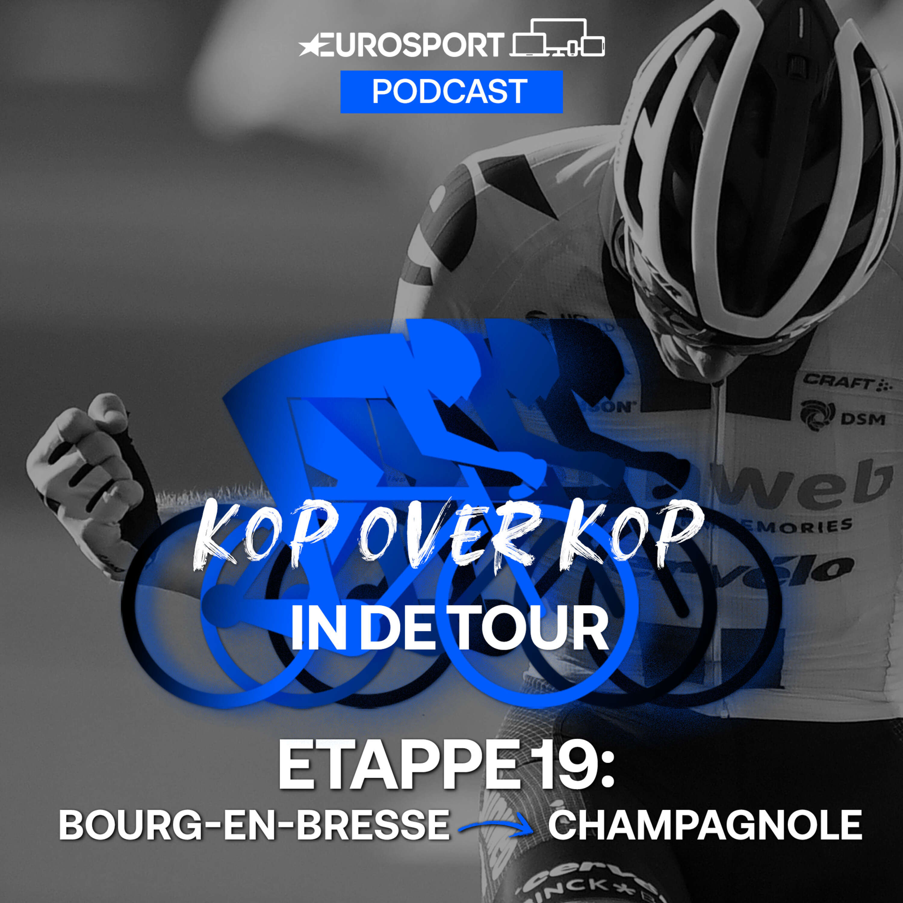 Kop over Kop in de Tour | Etappe 19: Bourg-en-Bresse - Champagnole