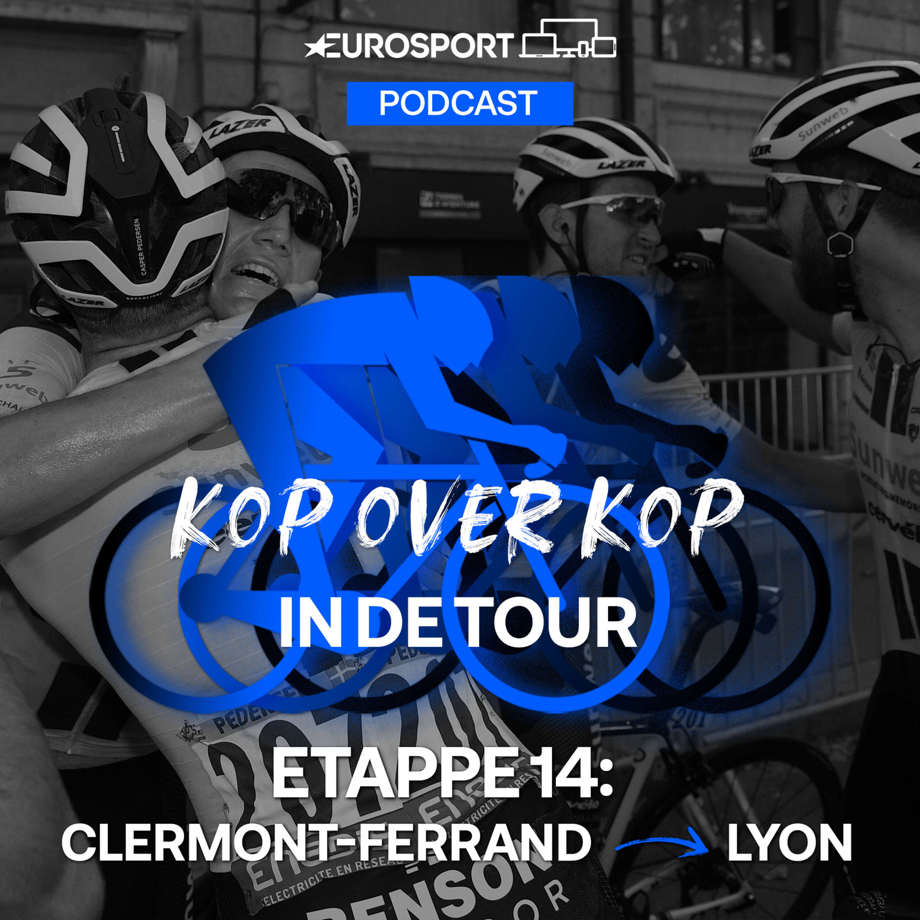 Kop over Kop in de Tour | Etappe 14: Clermont-Ferrand - Lyon