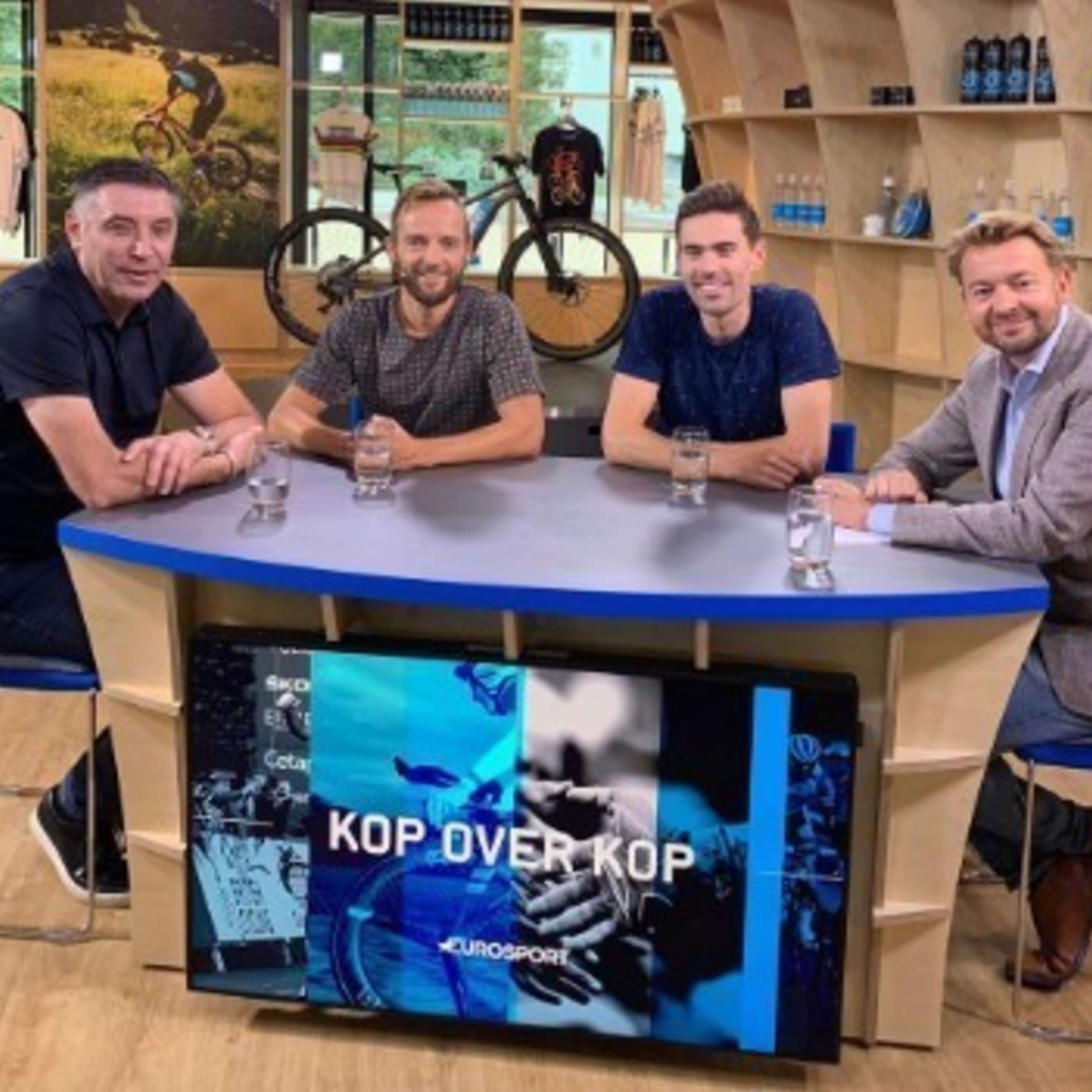 Kop over Kop - Wielertalkshow #1 met Tom Dumoulin, Karsten Kroon en Michel Cornelisse