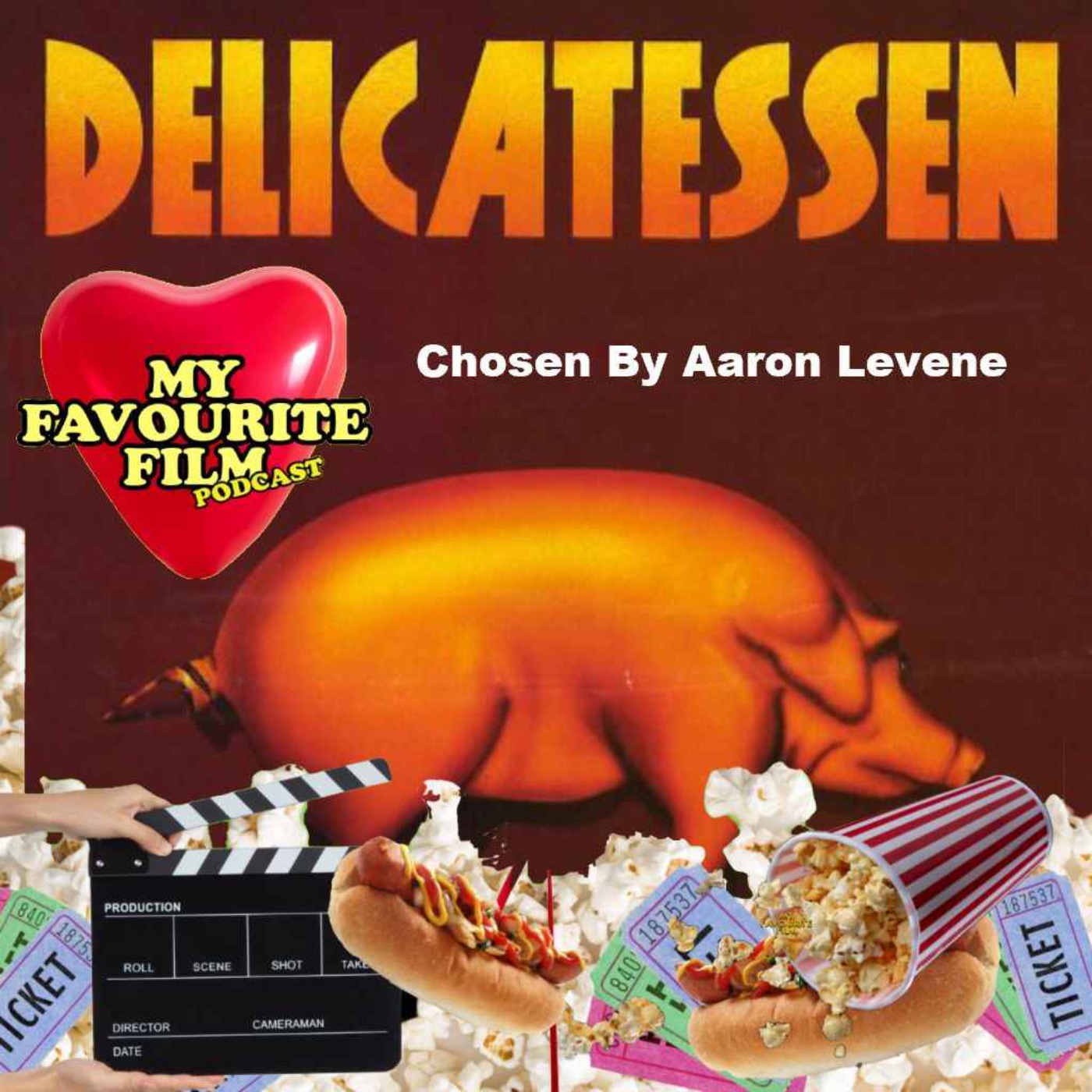 cover art for Delicatessen chose by Aaron Levene