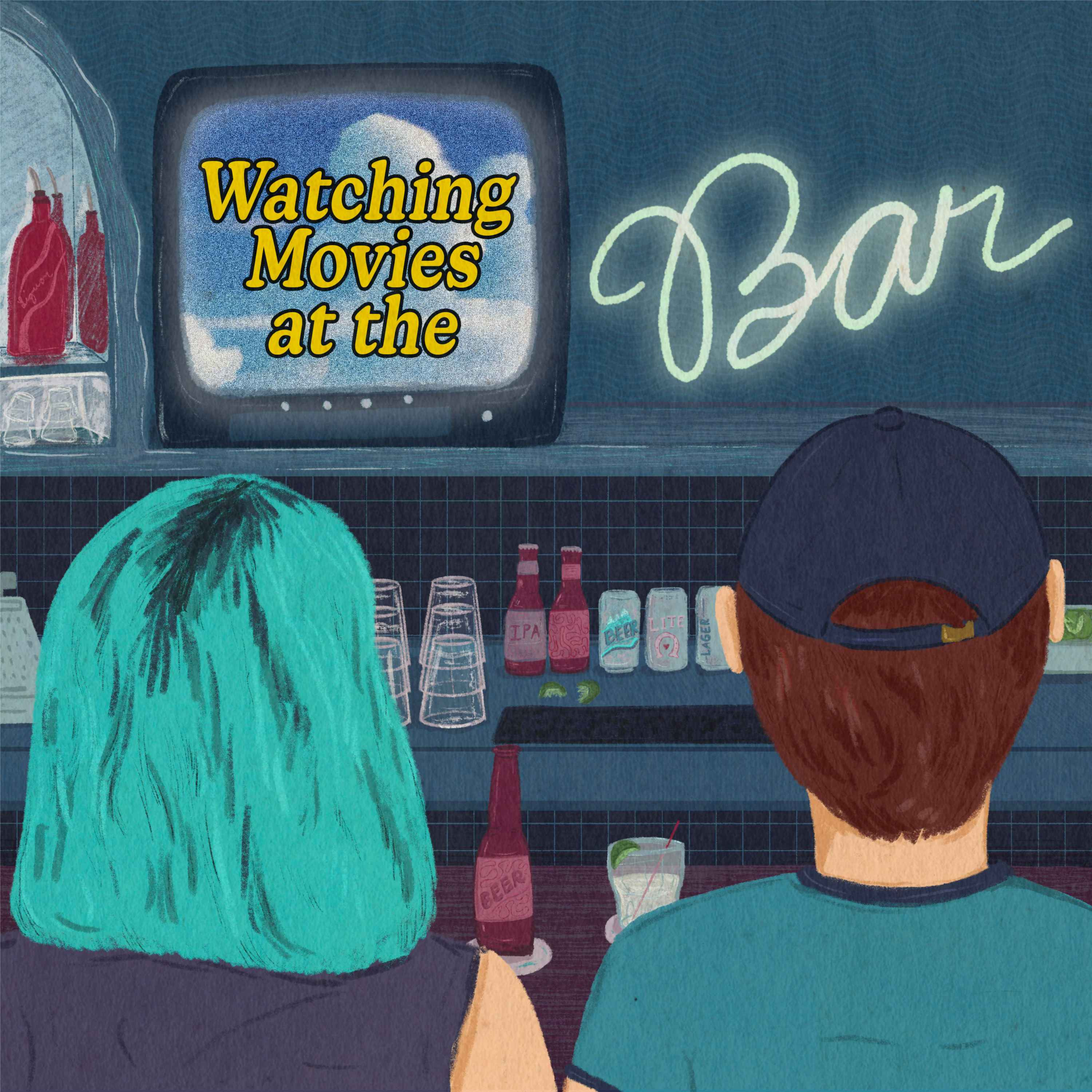 Watching Movies at the Bar