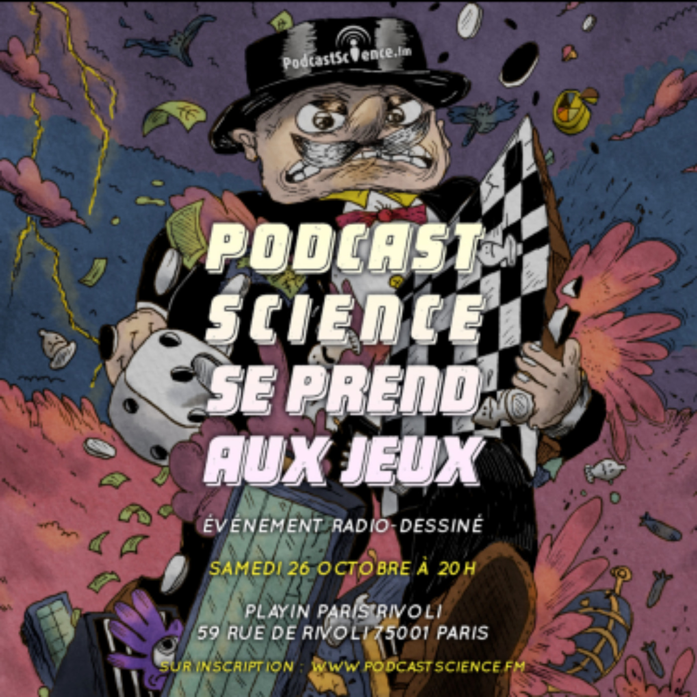 Podcast Science se prend aux jeux
