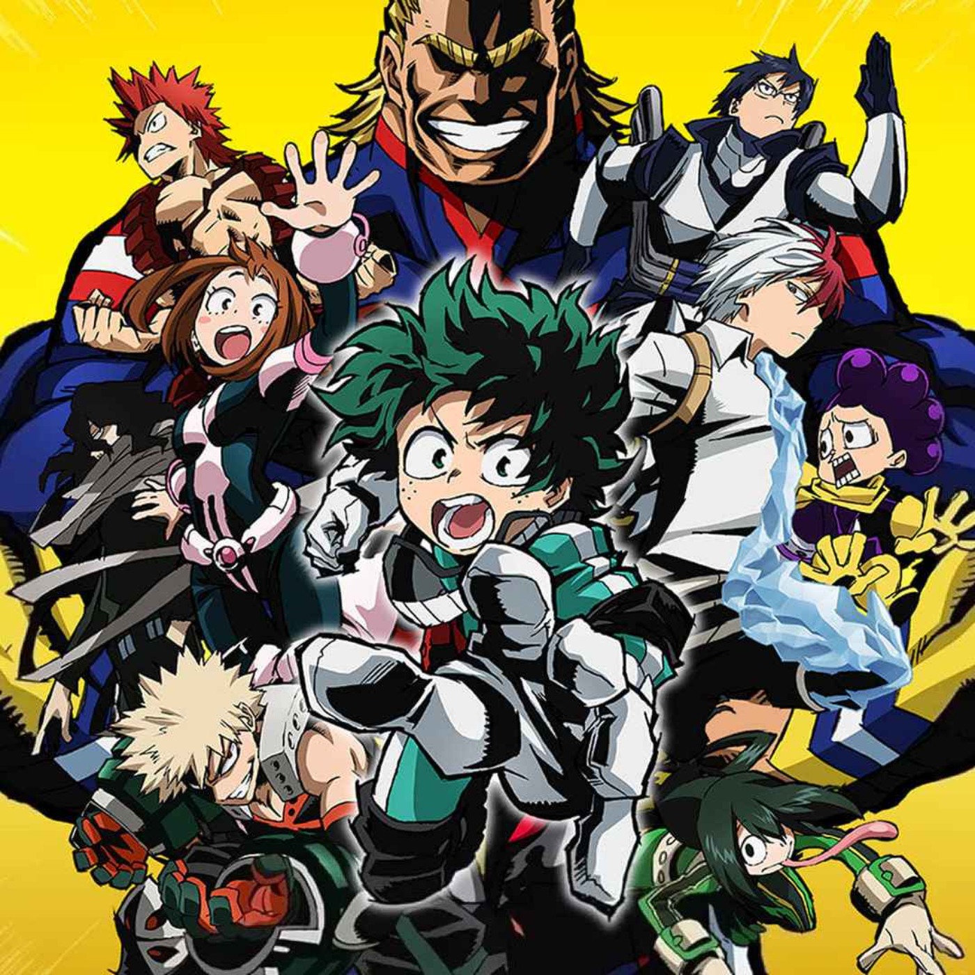 265: My Hero Academia (Boku no Hero) episode artwork