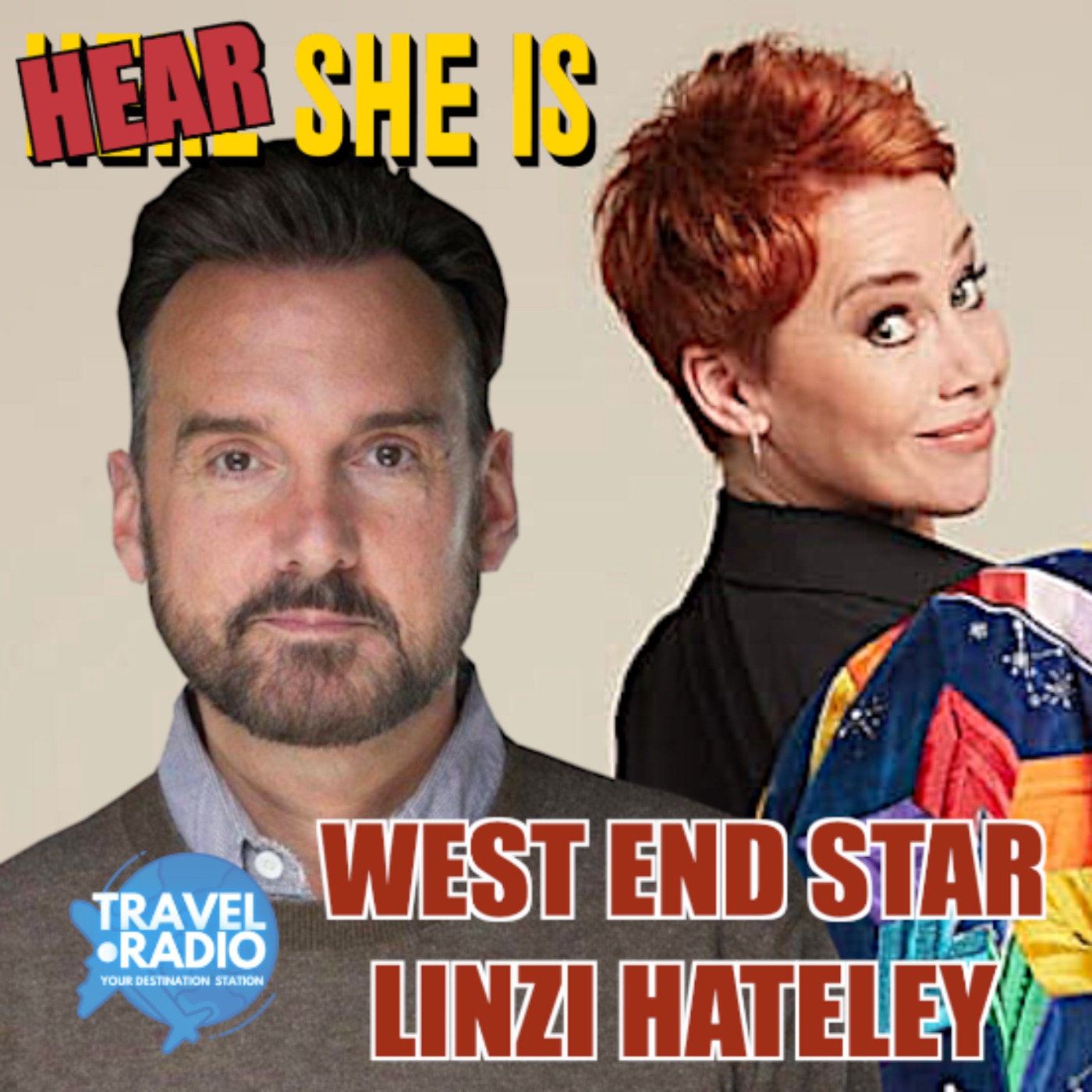 cover art for HEAR SHE IS / WEST END / LINZI HATELEY