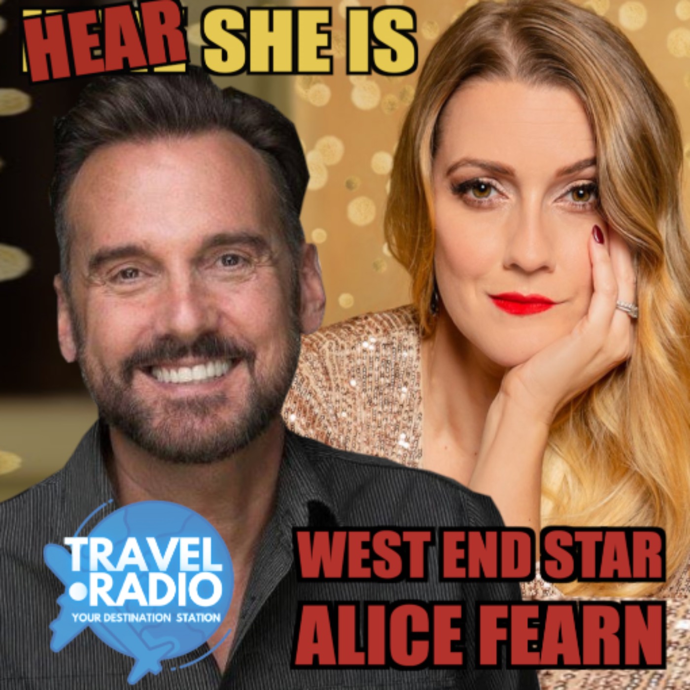 cover art for HEAR SHE IS / WEST END / ALICE FEARN