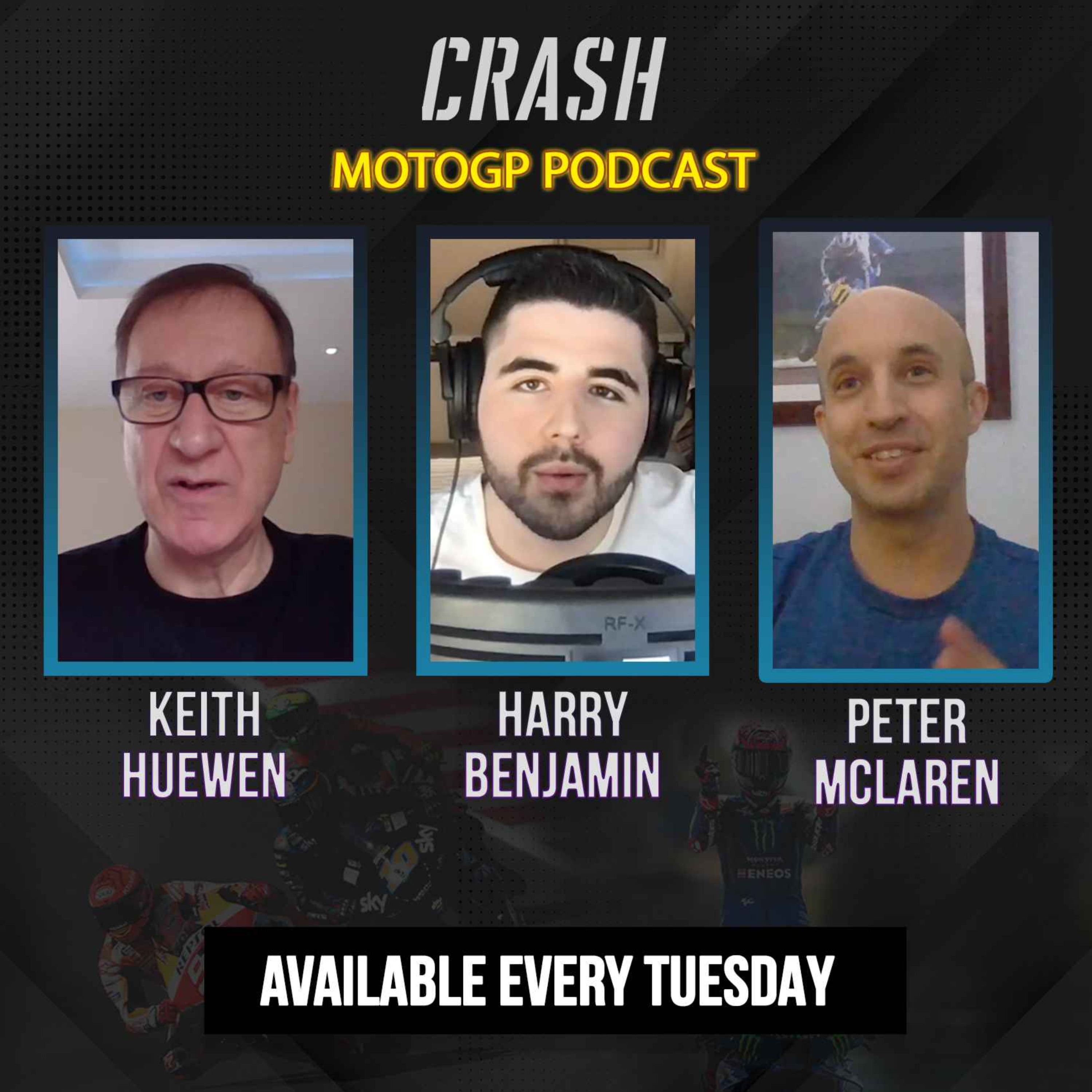cover art for Crash MotoGP Podcast - Episode 8: The King of the Ring returns