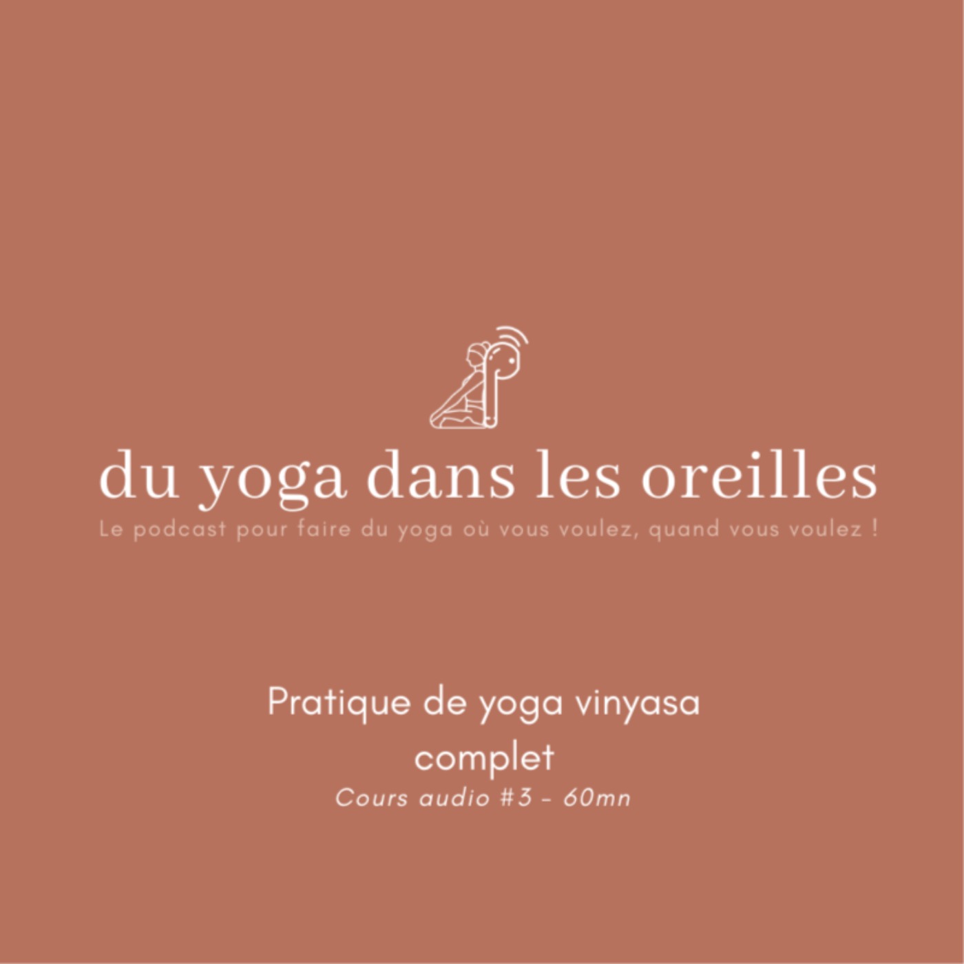 cover art for Cours de vinyasa complet - 60mn
