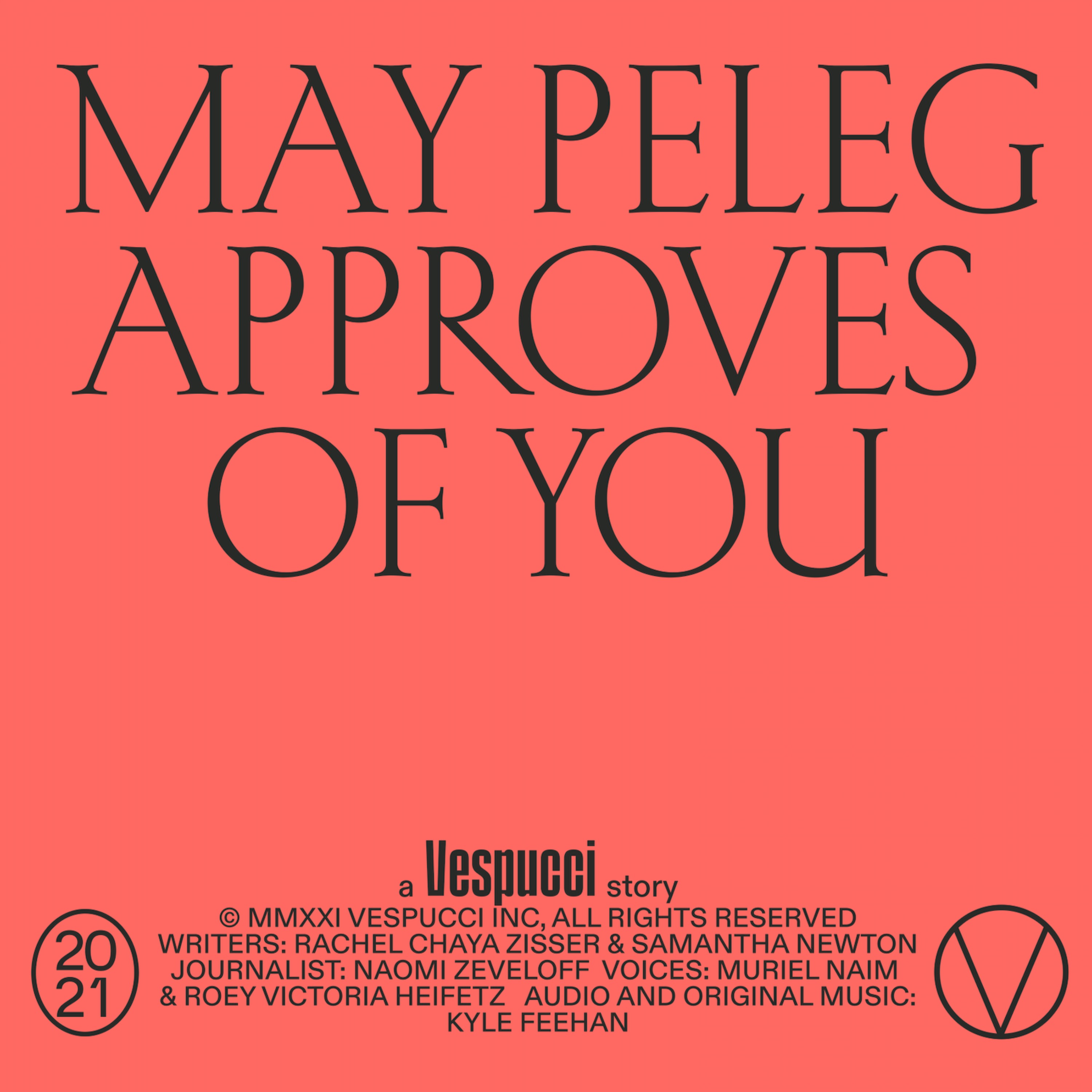 cover art for May Peleg Approves of You