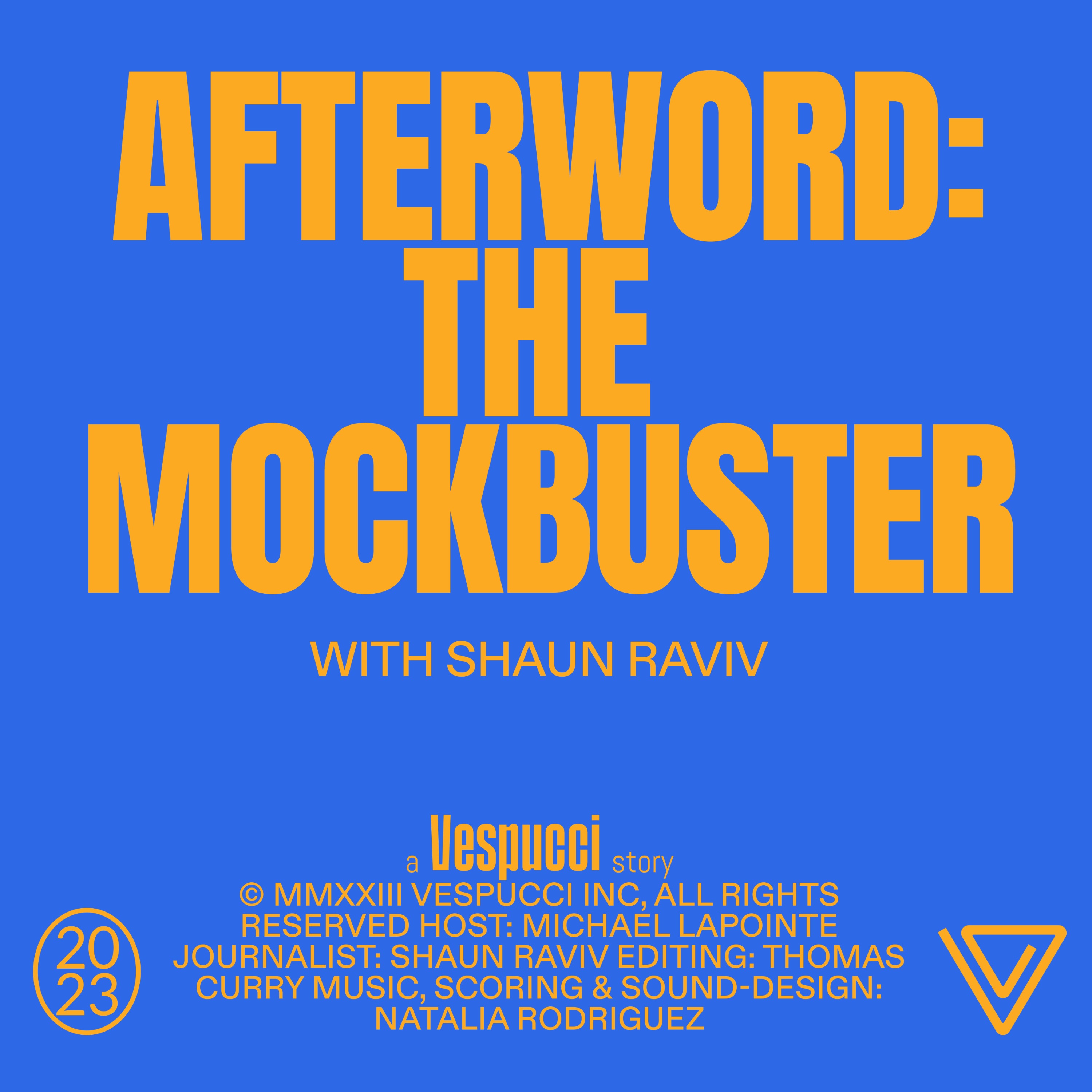 cover art for Afterword: The Mockbuster 