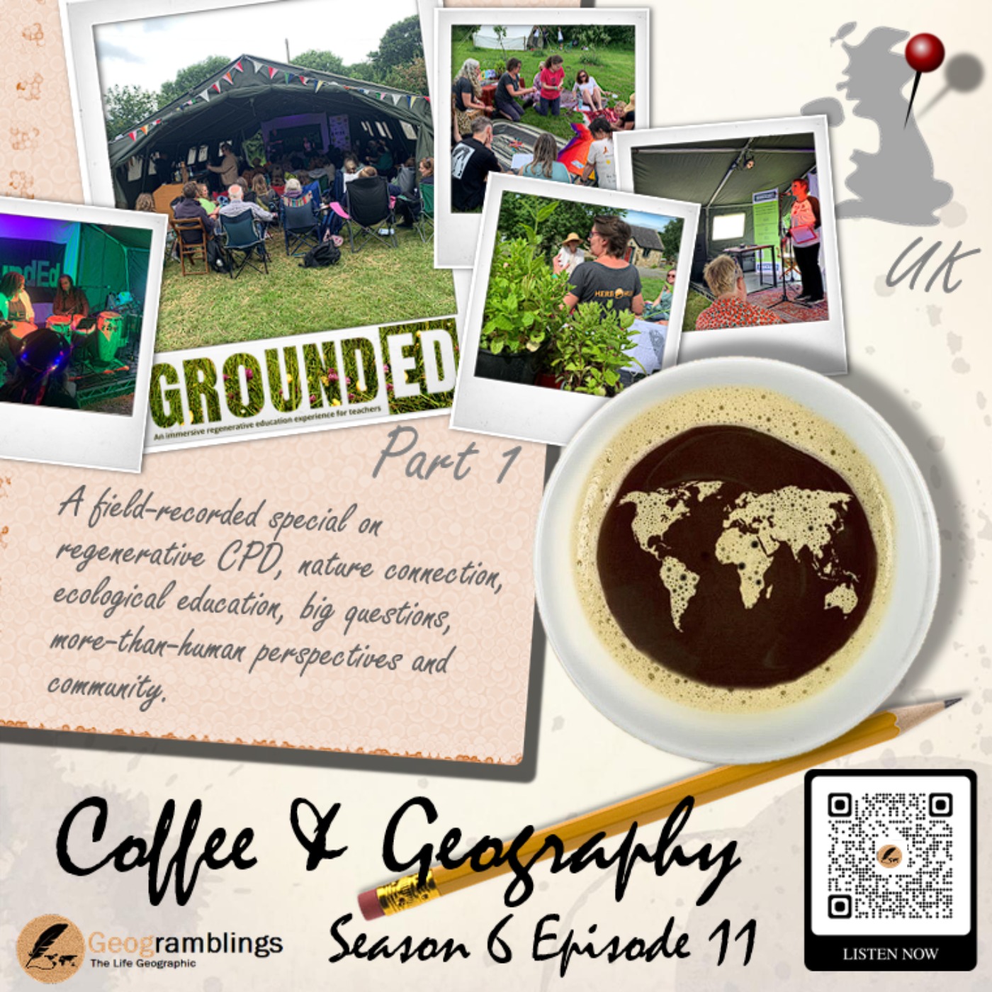Coffee & Geography 6x11 GroundEd: Part 1 episode artwork