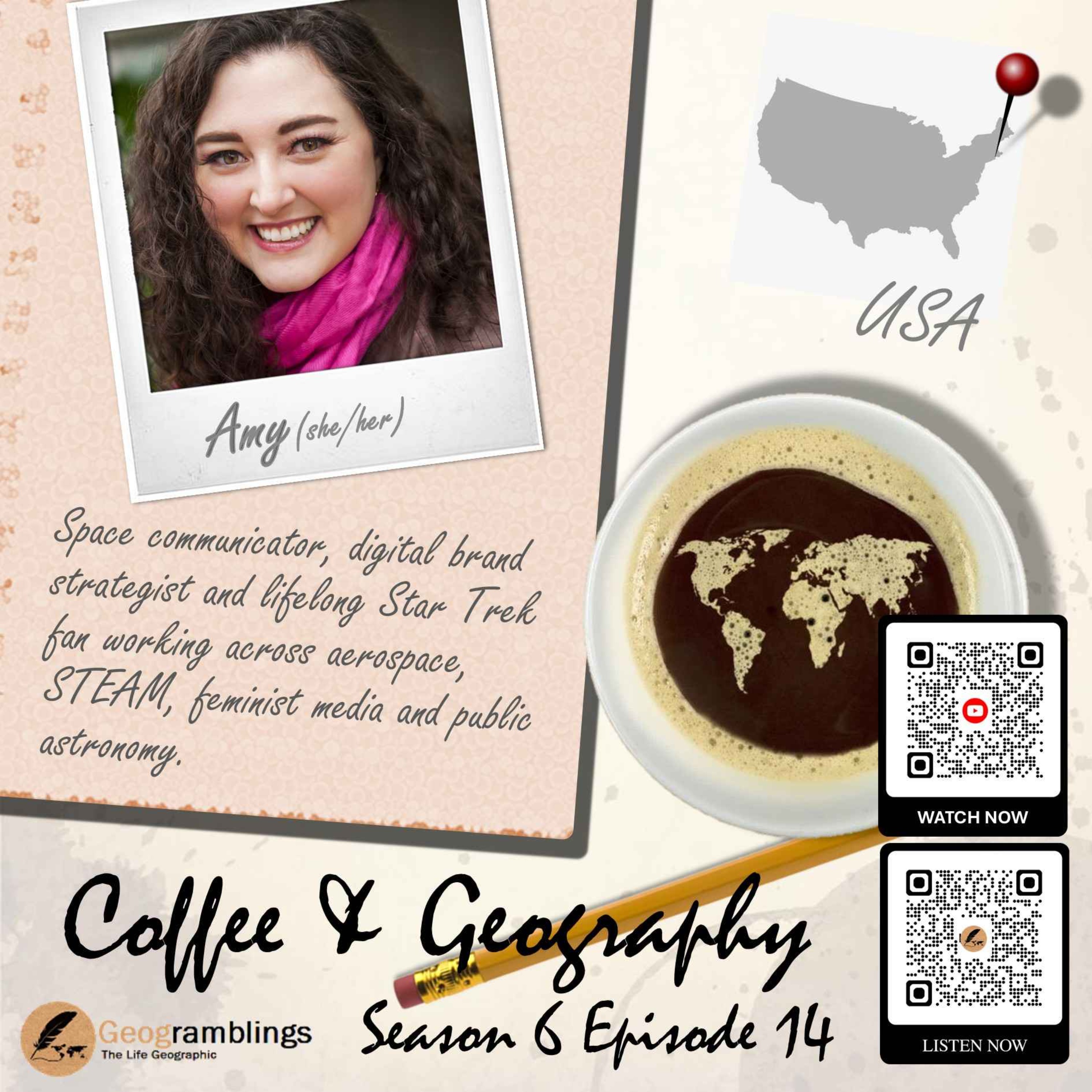 Coffee & Geography 6x14 Amy Imhoff (USA)  episode artwork