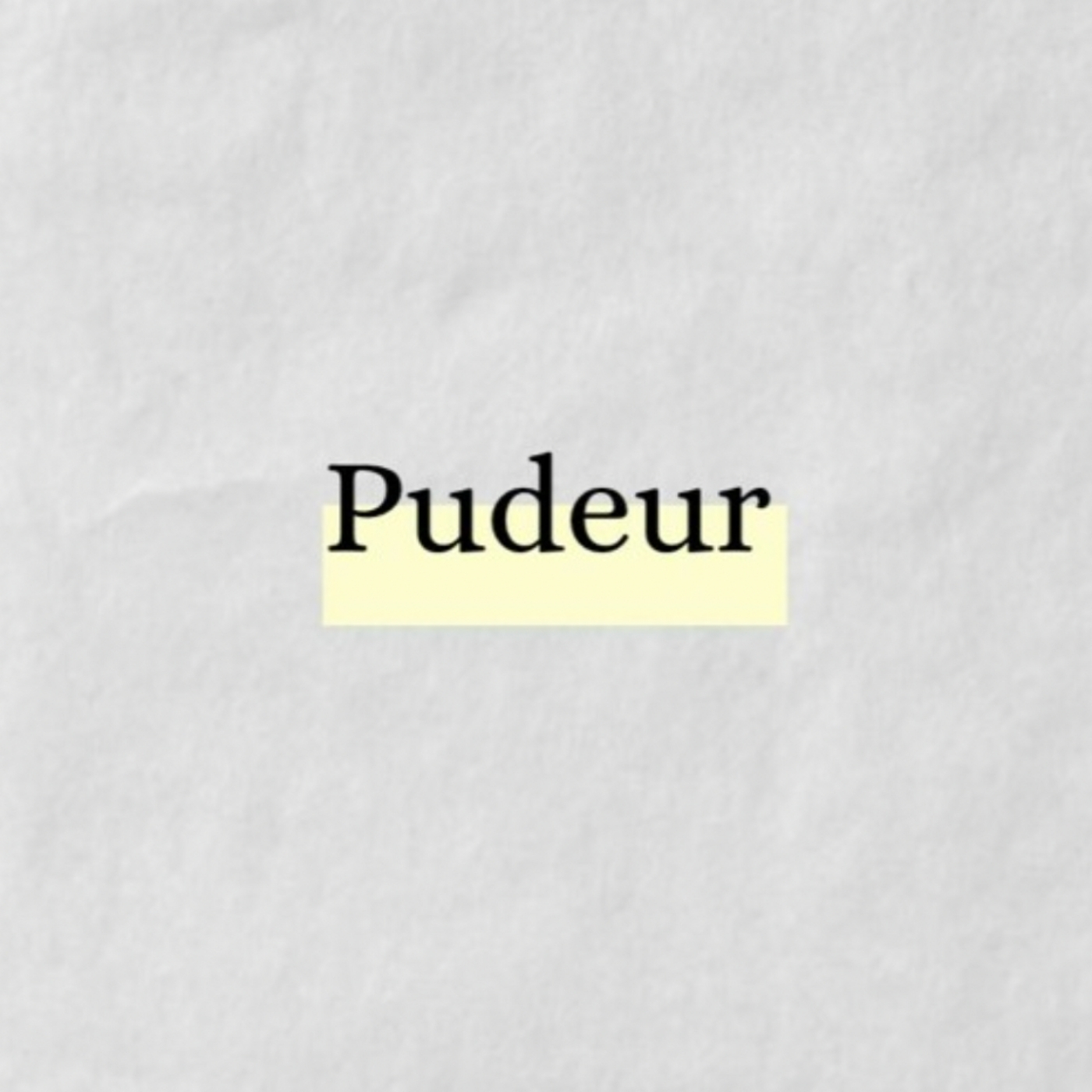 Pudeur