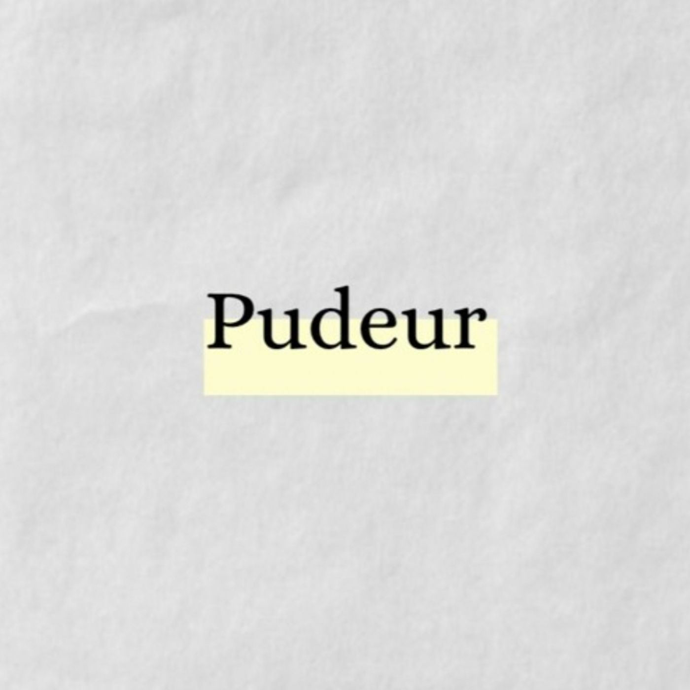 Pudeur