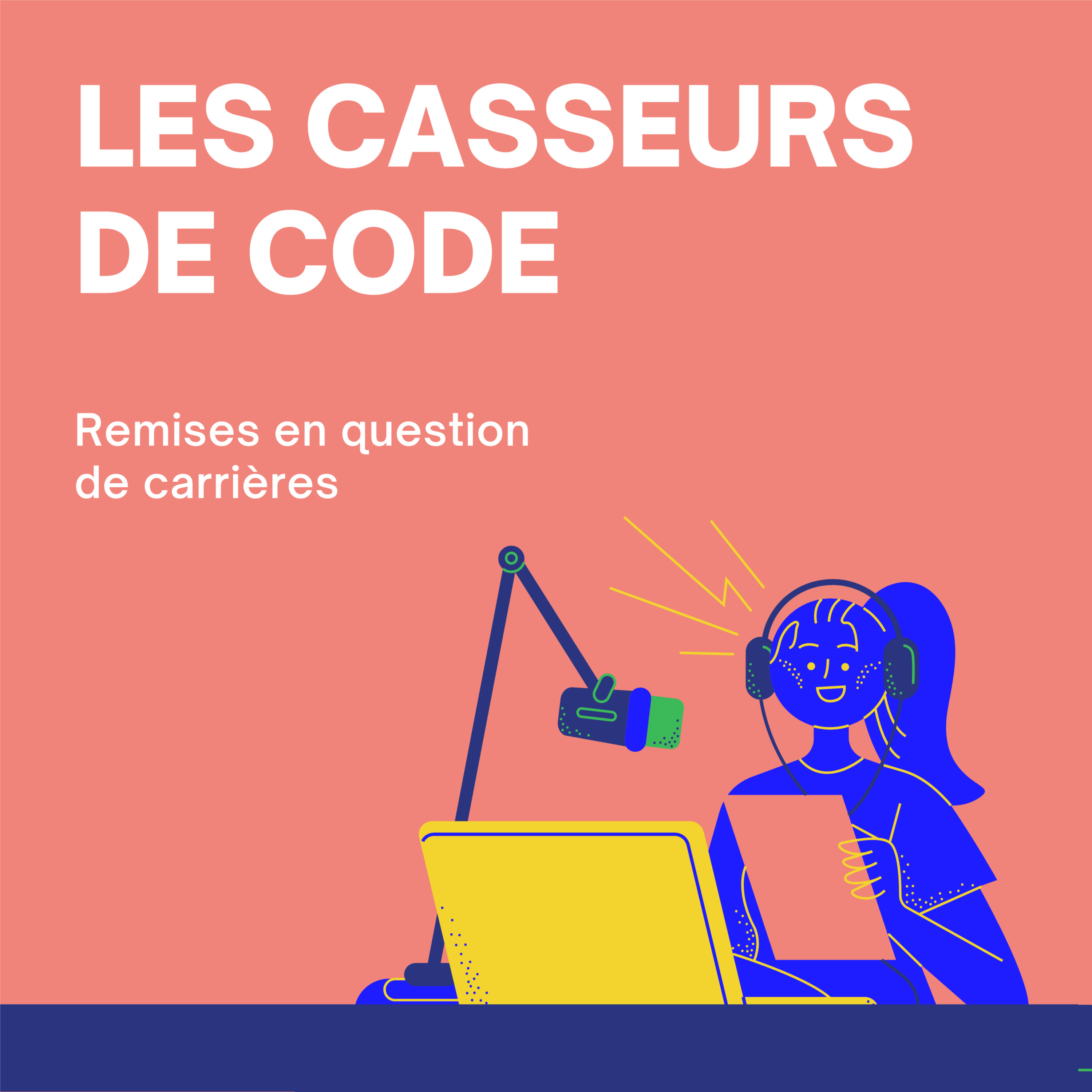 cover art for "Le code m'a permis de faire du no code" -Jérémy
