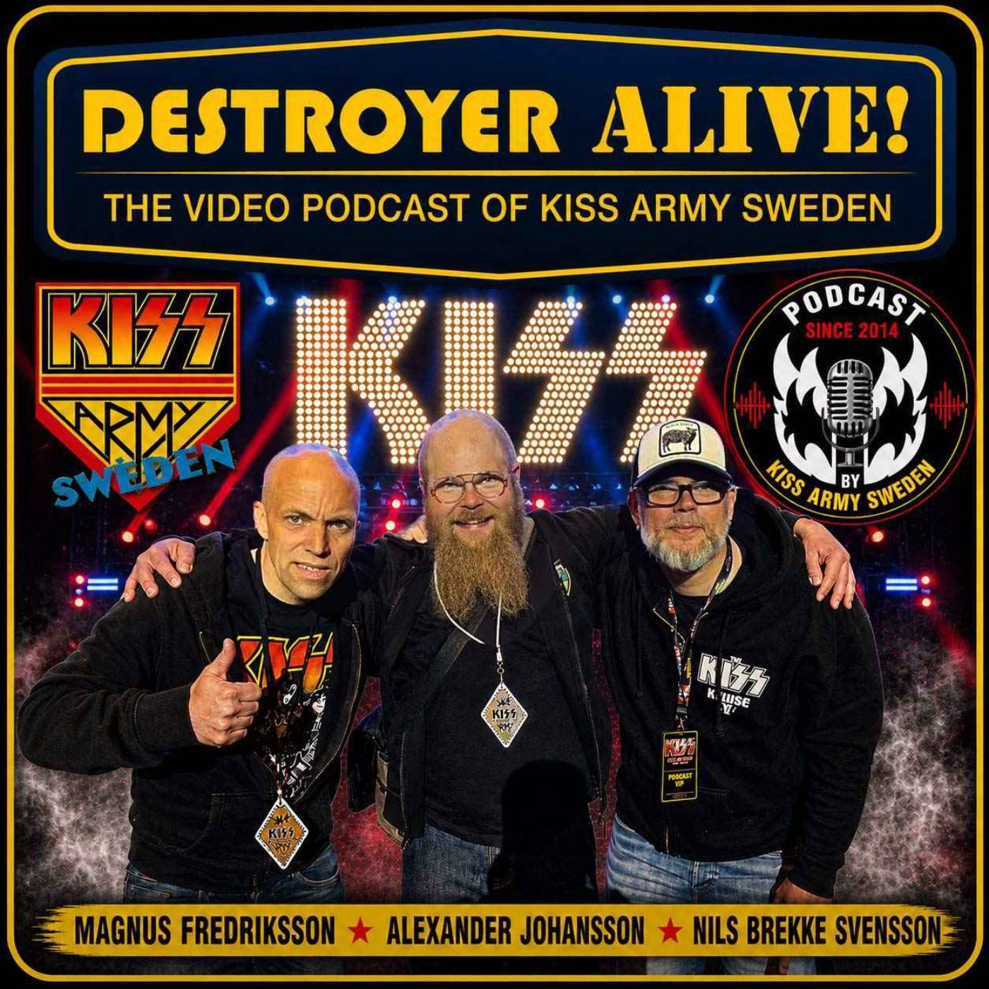 210. Hemligheterna bakom KISS Sweden Symphony episode artwork