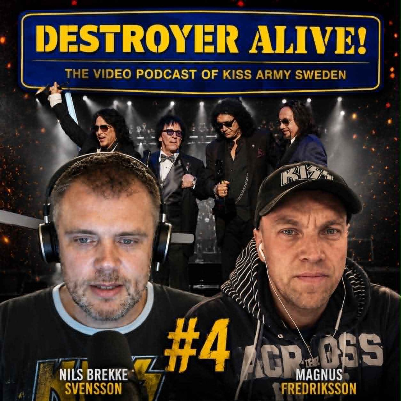 #4 Ace, Paul, Peter och Gene tillsammans - Magnus och Nils pratar Hall of Fame 2014 episode artwork