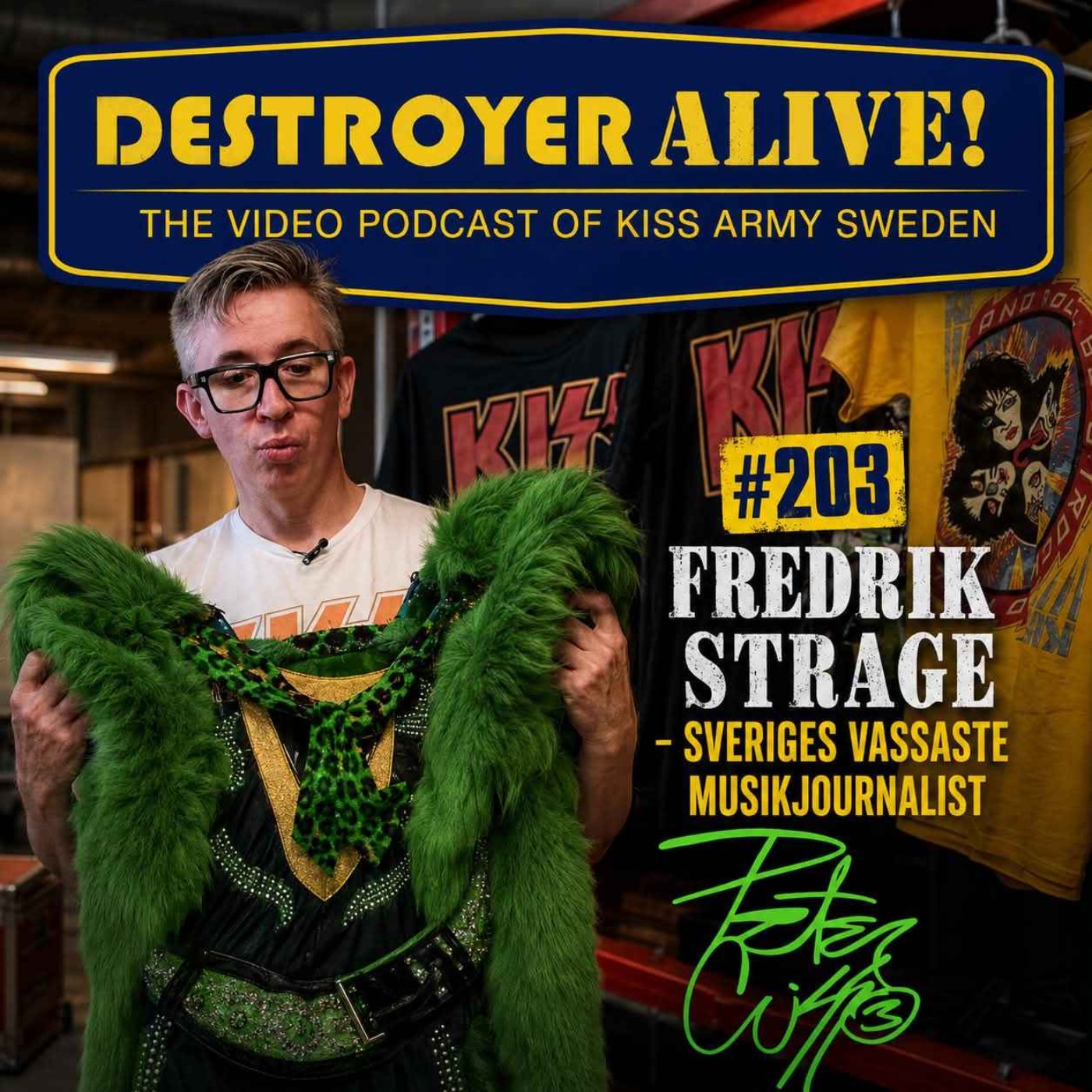 203. Fredrik Strage om sin kärlek till KISS episode artwork