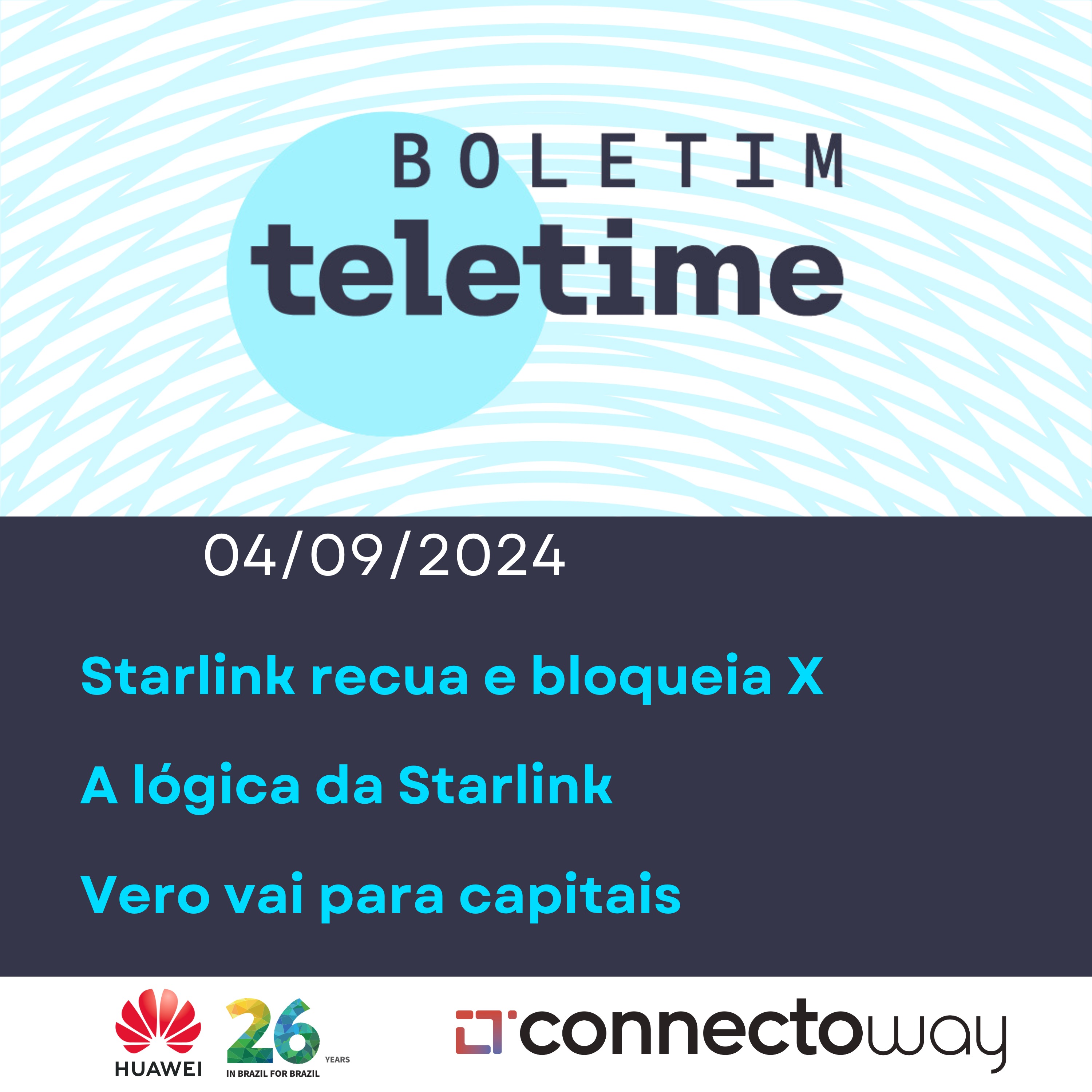 04/09/24 | Starlink recua e bloqueia X  | A lógica da Starlink | Vero vai para capitais episode artwork