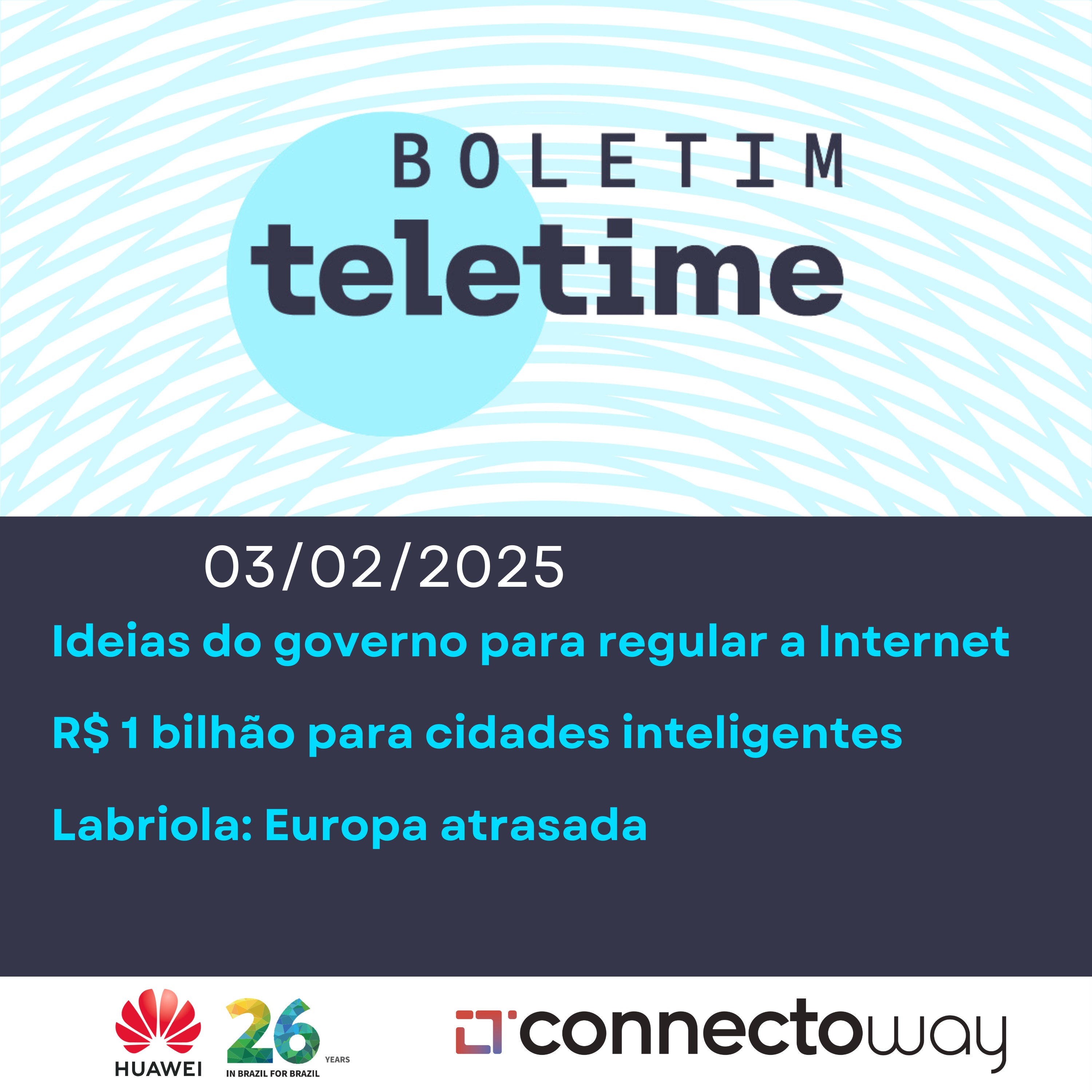03/02/25 | Estratégias do governo para o ecossistema digital | R$ 1 bilhão para cidades inteligentes | Labriola: Europa atrasada episode artwork