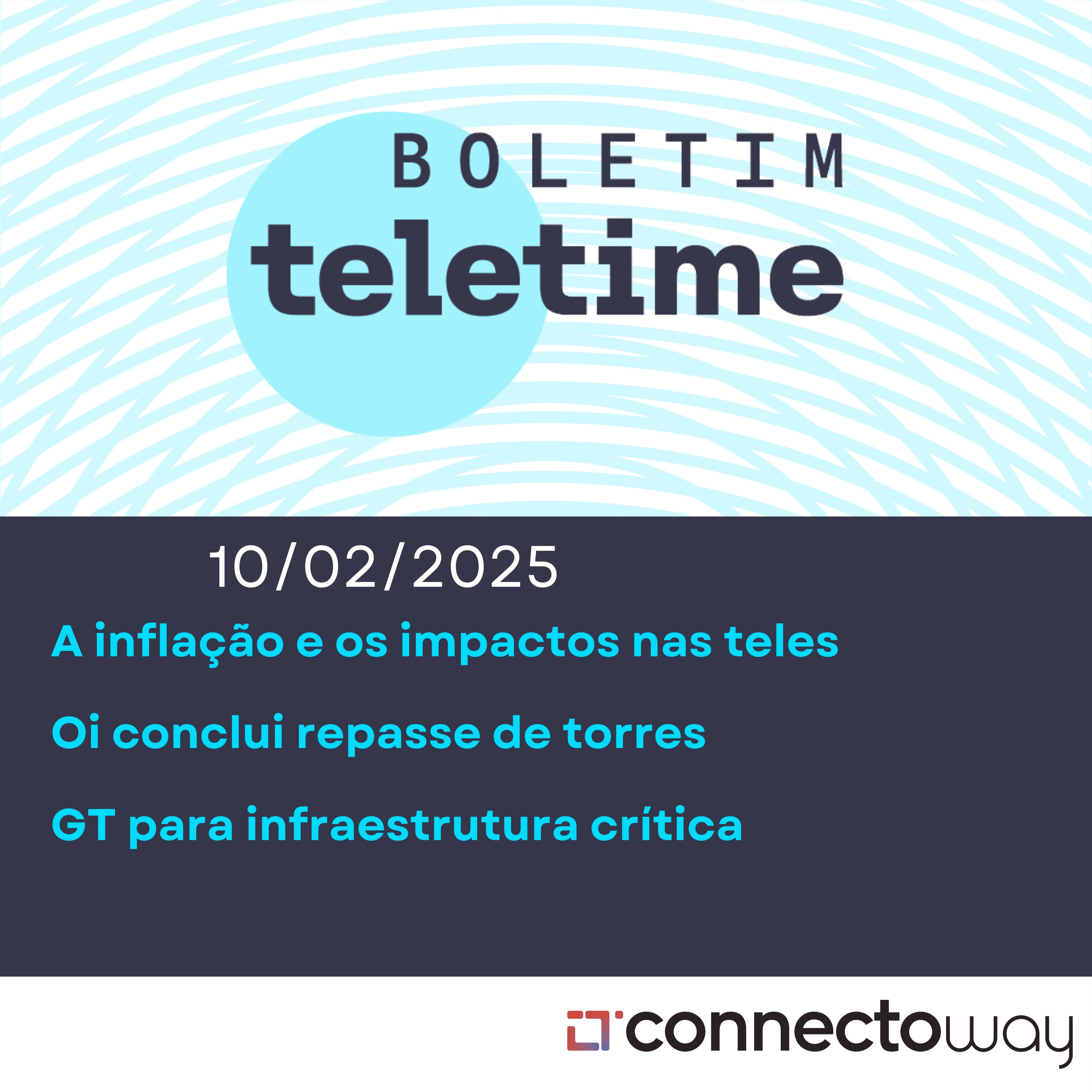 10/02/25 | A inflação e os impactos nas teles | Oi conclui repasse de torres | GT para infraestrutura crítica episode artwork