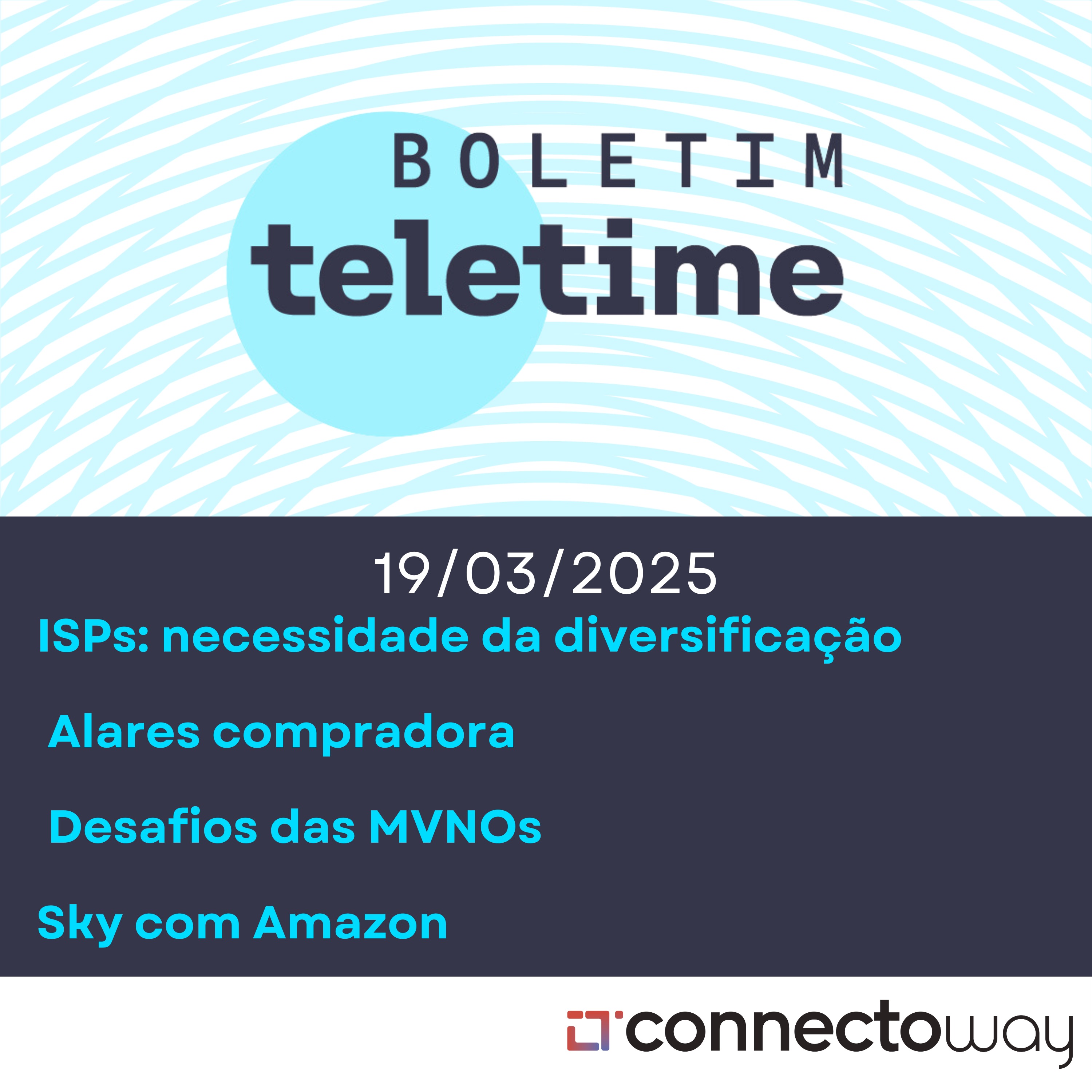 19/03/25 | ISPs: necessidade da diversificação | Alares compradora  | Desafios das MVNOs | Sky com Amazon episode artwork