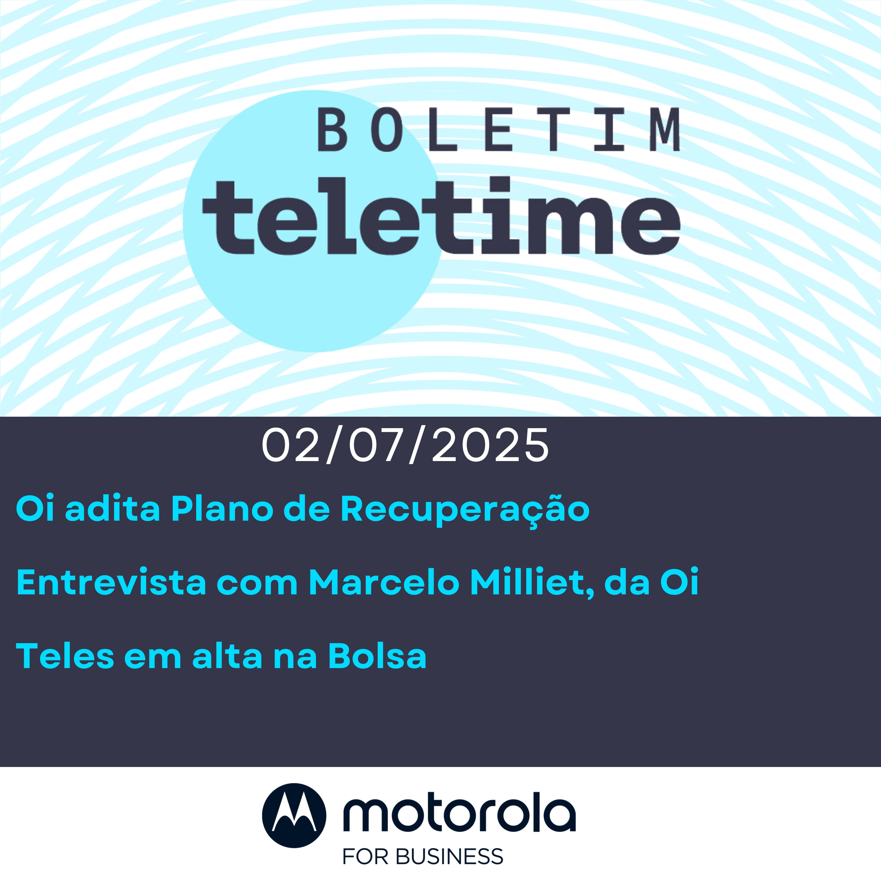 02/07/25 | Oi adita Plano de Recuperação | Entrevista com Marcelo Milliet, da Oi | Teles em alta na Bolsa episode artwork