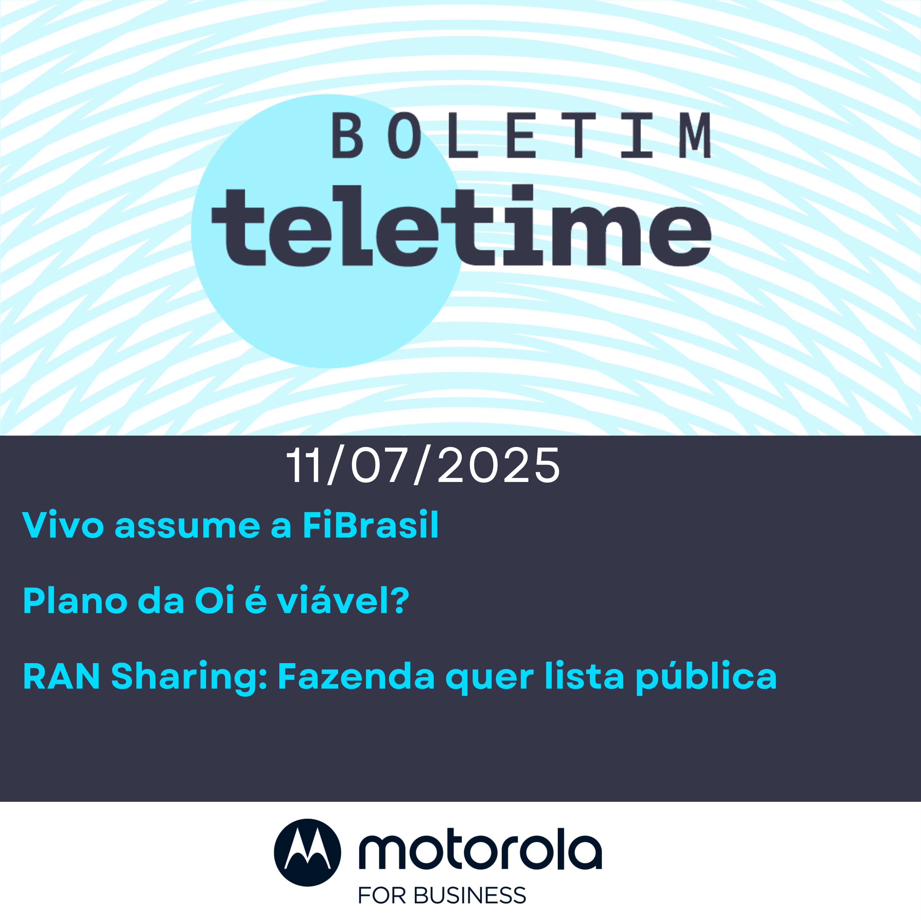 11/07/25 | Vivo assume a FiBrasil  | Plano da Oi é viável? |RAN Sharing: Fazenda quer lista pública episode artwork