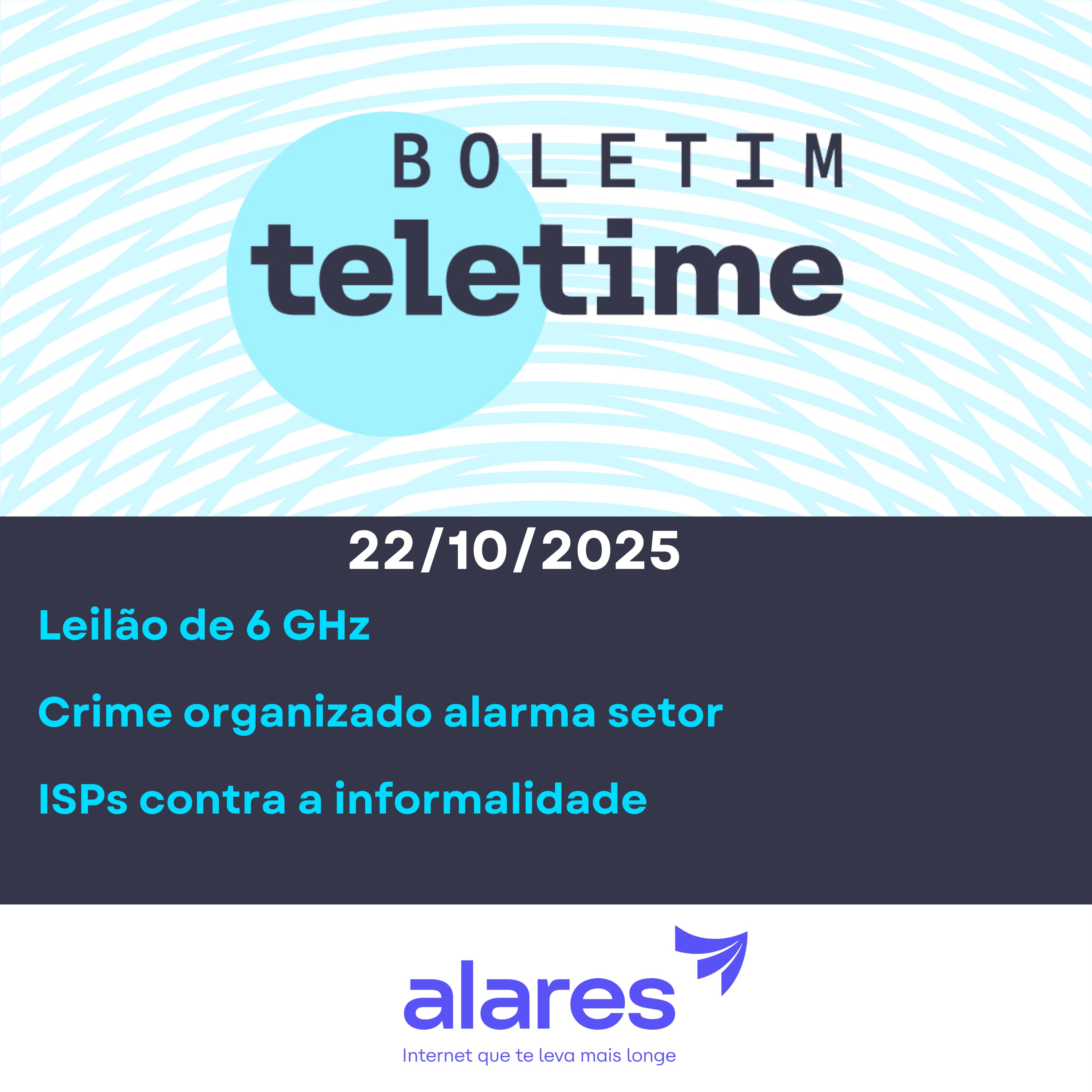 22/10/25 | Leilão de 6 GHz | Crime organizado alarma setor | ISPs contra a informalidade episode artwork