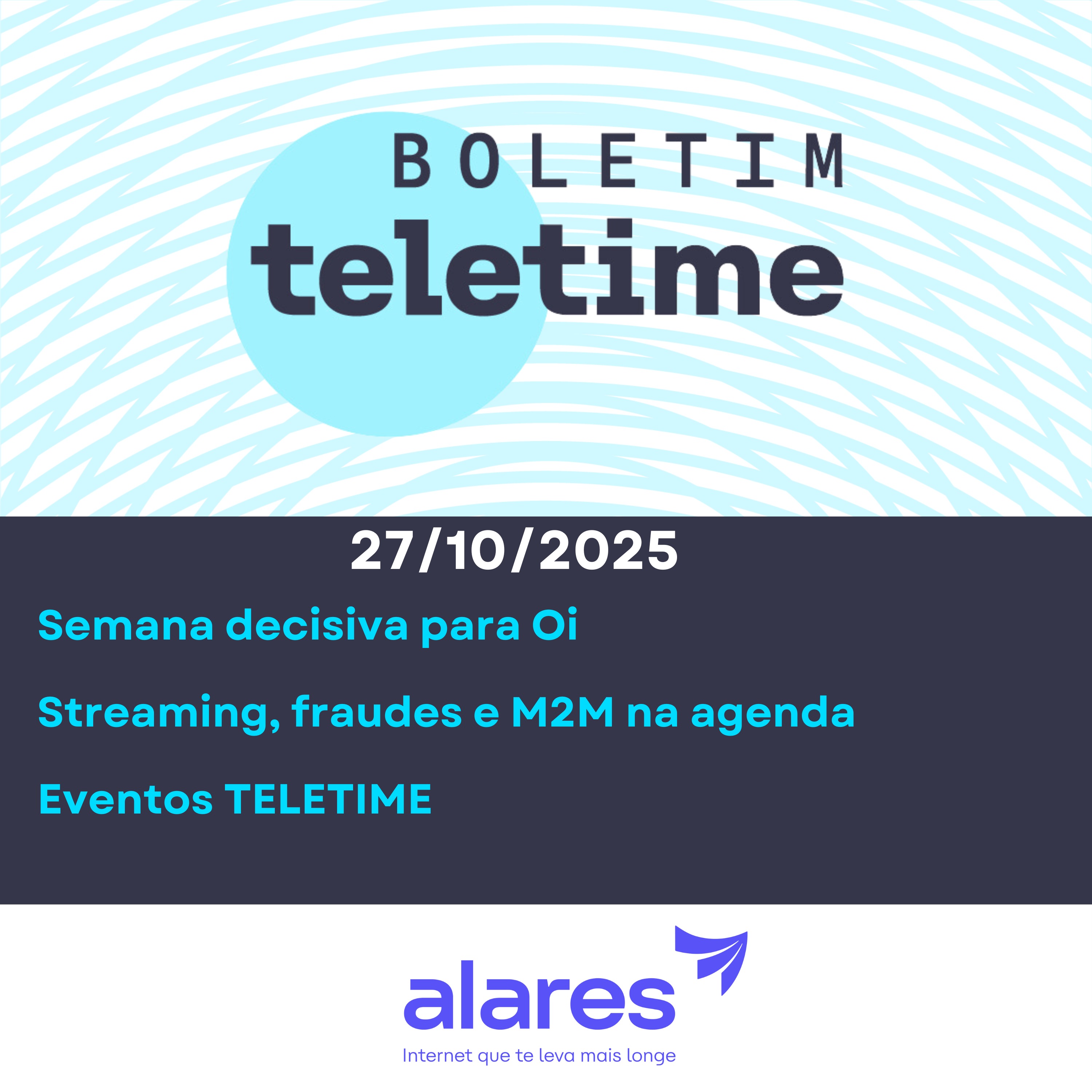 27/10/25 | Semana decisiva para Oi | Streaming, fraudes e M2M na agenda | Eventos TELETIME episode artwork
