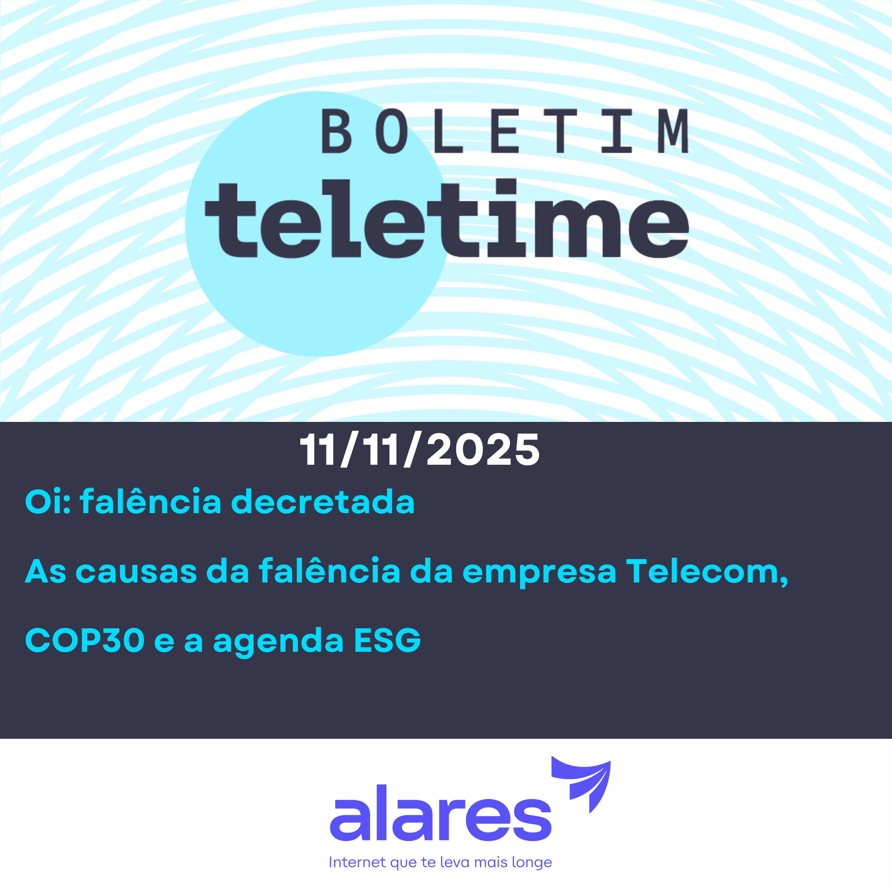 11/11/25  Oi: falência decretada | As causas da falência da empresa | Telecom, COP30 e a agenda ESG episode artwork