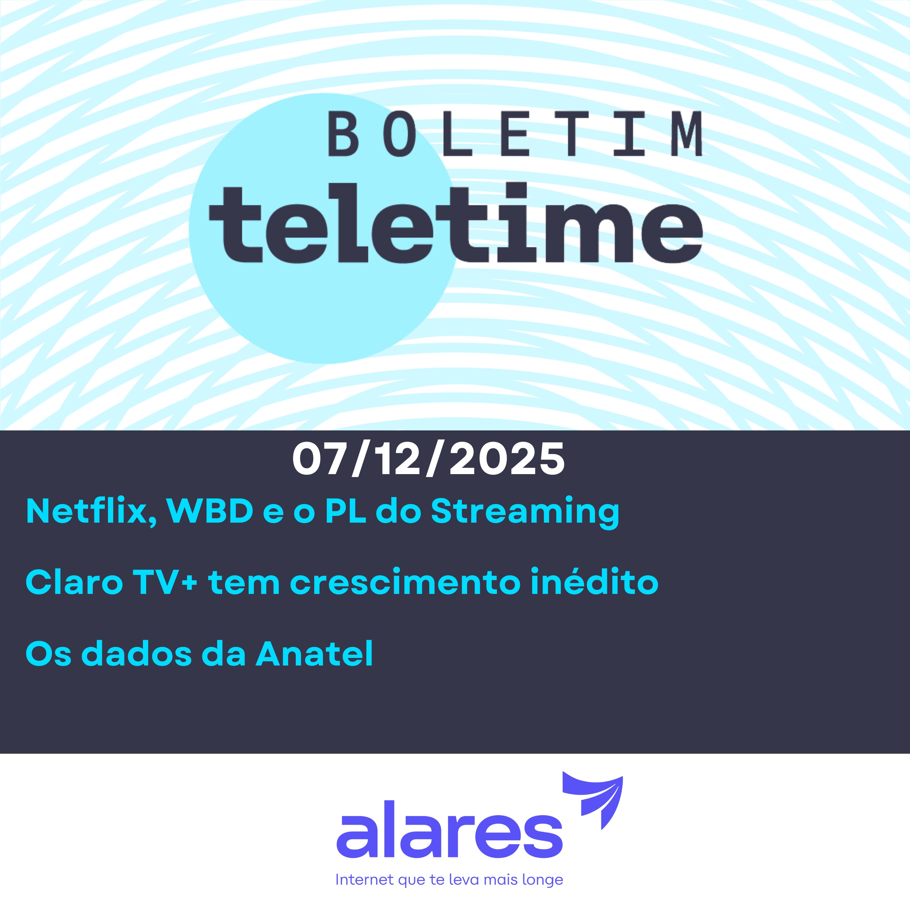 08/12/25 | Netflix, WBD e o PL do Streaming | Claro TV+ tem crescimento inédito | Os dados da Anatel episode artwork