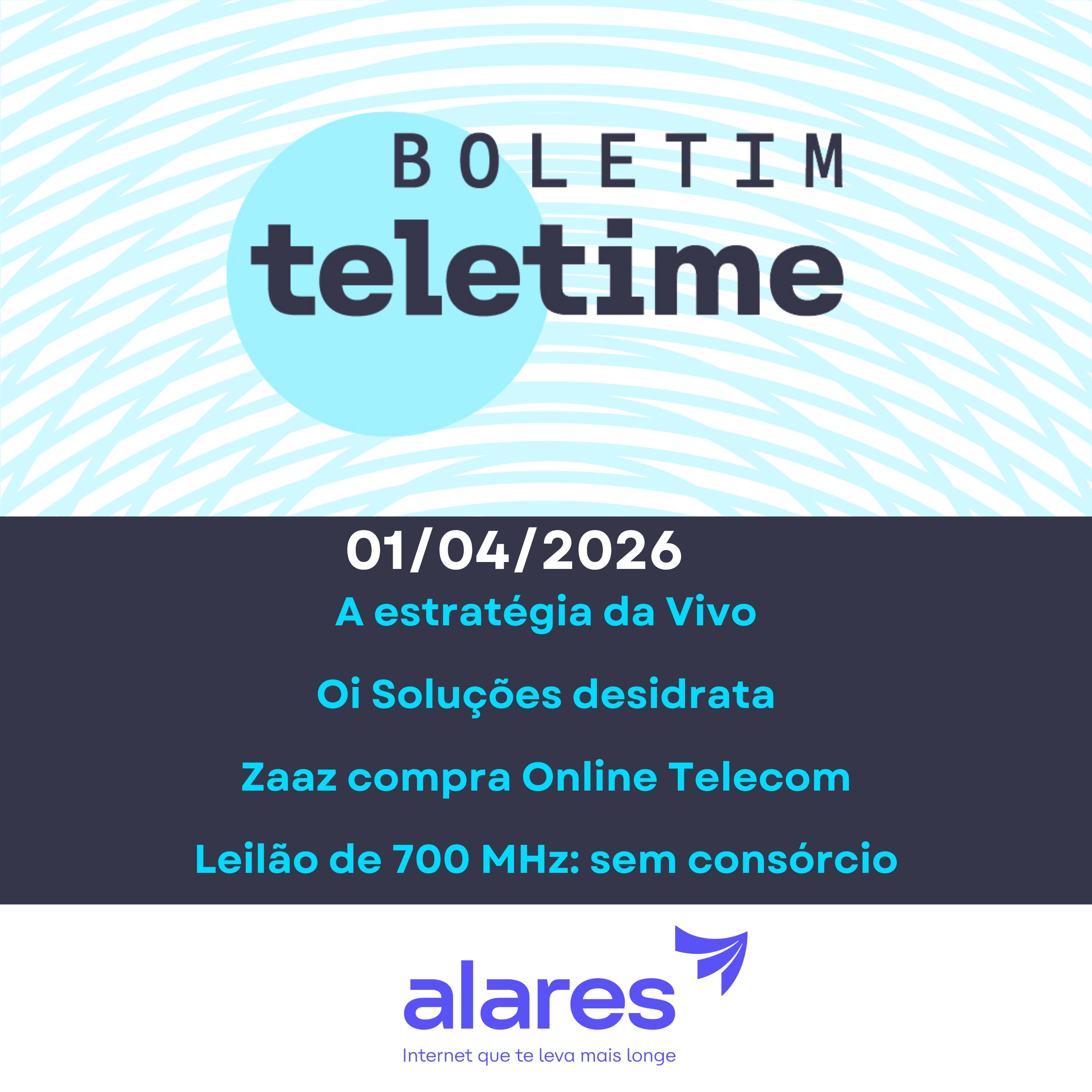 01/04/26 | A estratégia da Vivo | Oi Soluções desidrata | Zaaz compra Online Telecom episode artwork