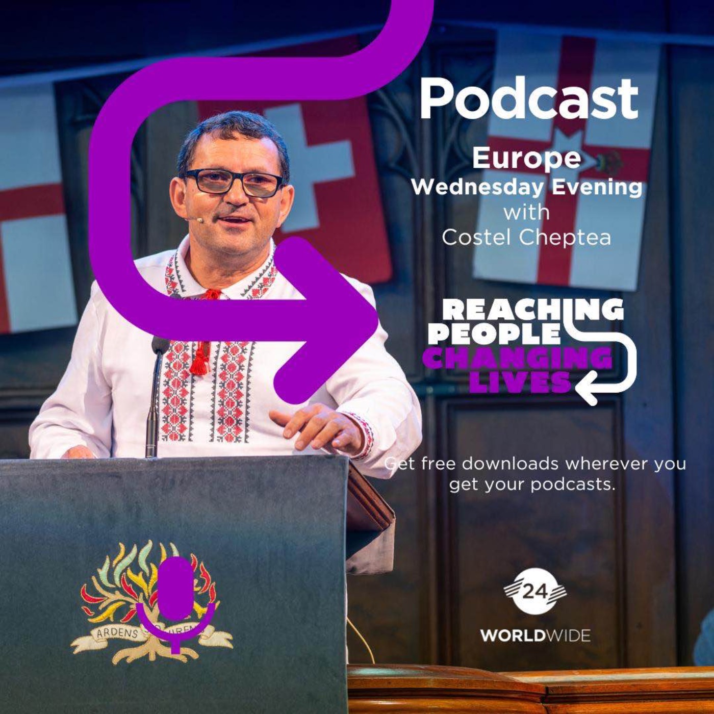 Wednesday: Evening Celebration - Europe - Costel Cheptea episode artwork