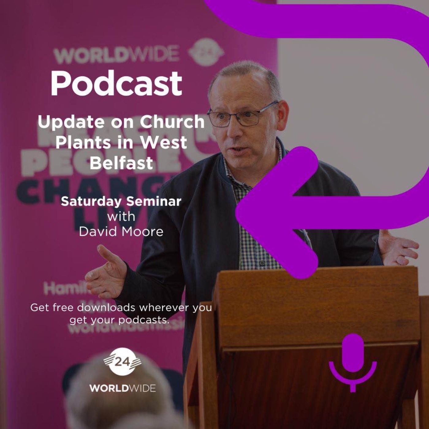Saturday: Seminar - David Moore — Update on church plants in West Belfast episode artwork