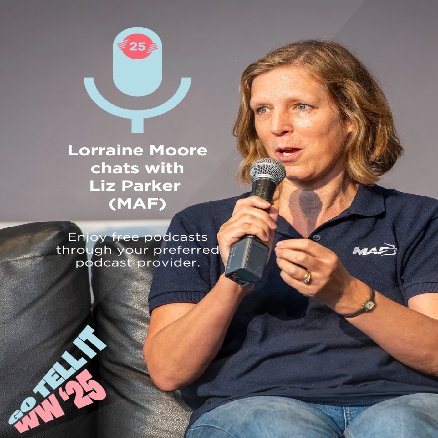 Saturday: Worldwide Unplugged (Lorraine Moore talks to Liz Parker MAF) episode artwork