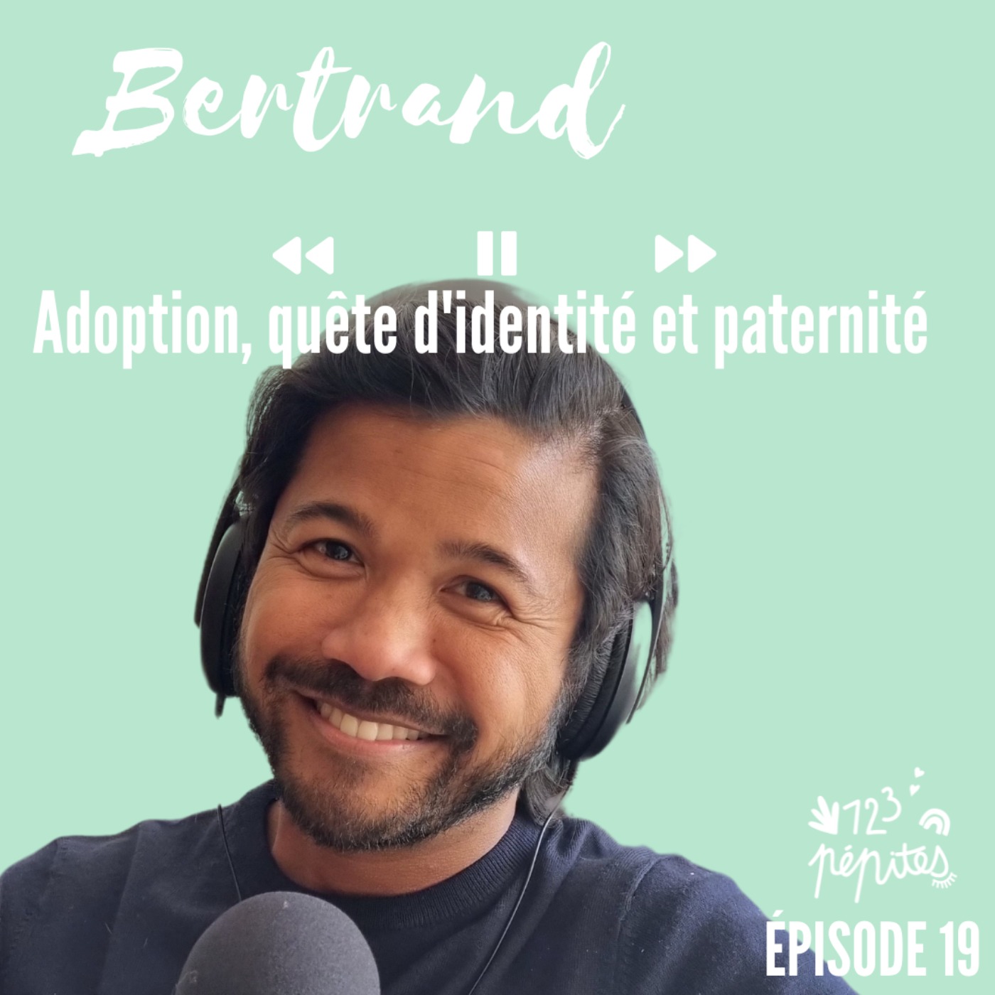 cover art for #19 Bertrand Uzeel : adoption, quête d'identité & paternité