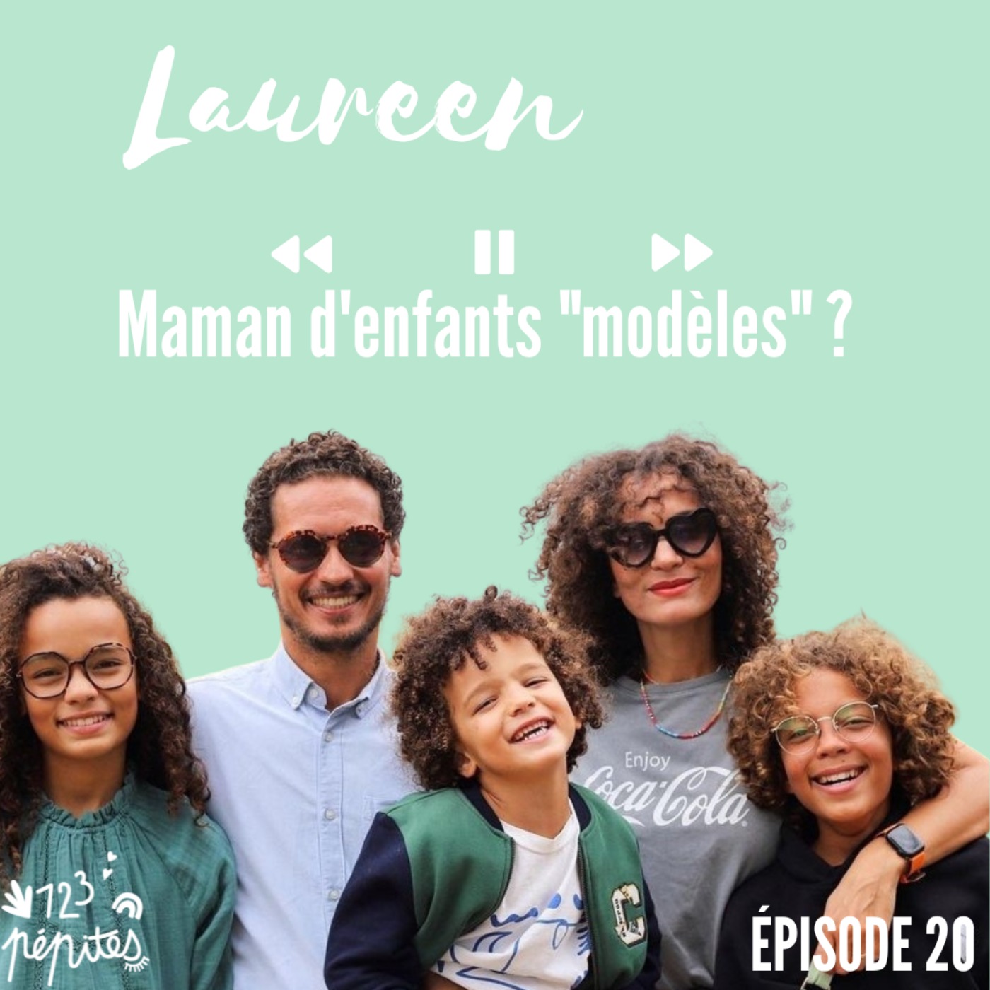 cover art for #20 Laureen (Happycheriskids) : maman d'enfants "modèles" ?