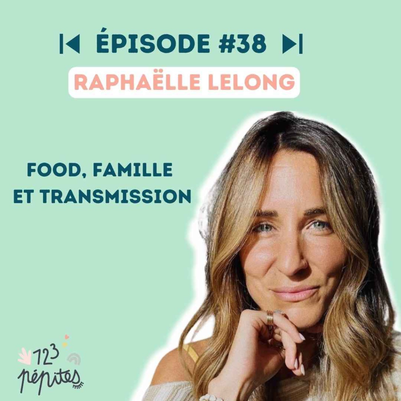 cover art for #38 Raphaëlle Lelong (charlie.ma.vie) : food, famille & transmission