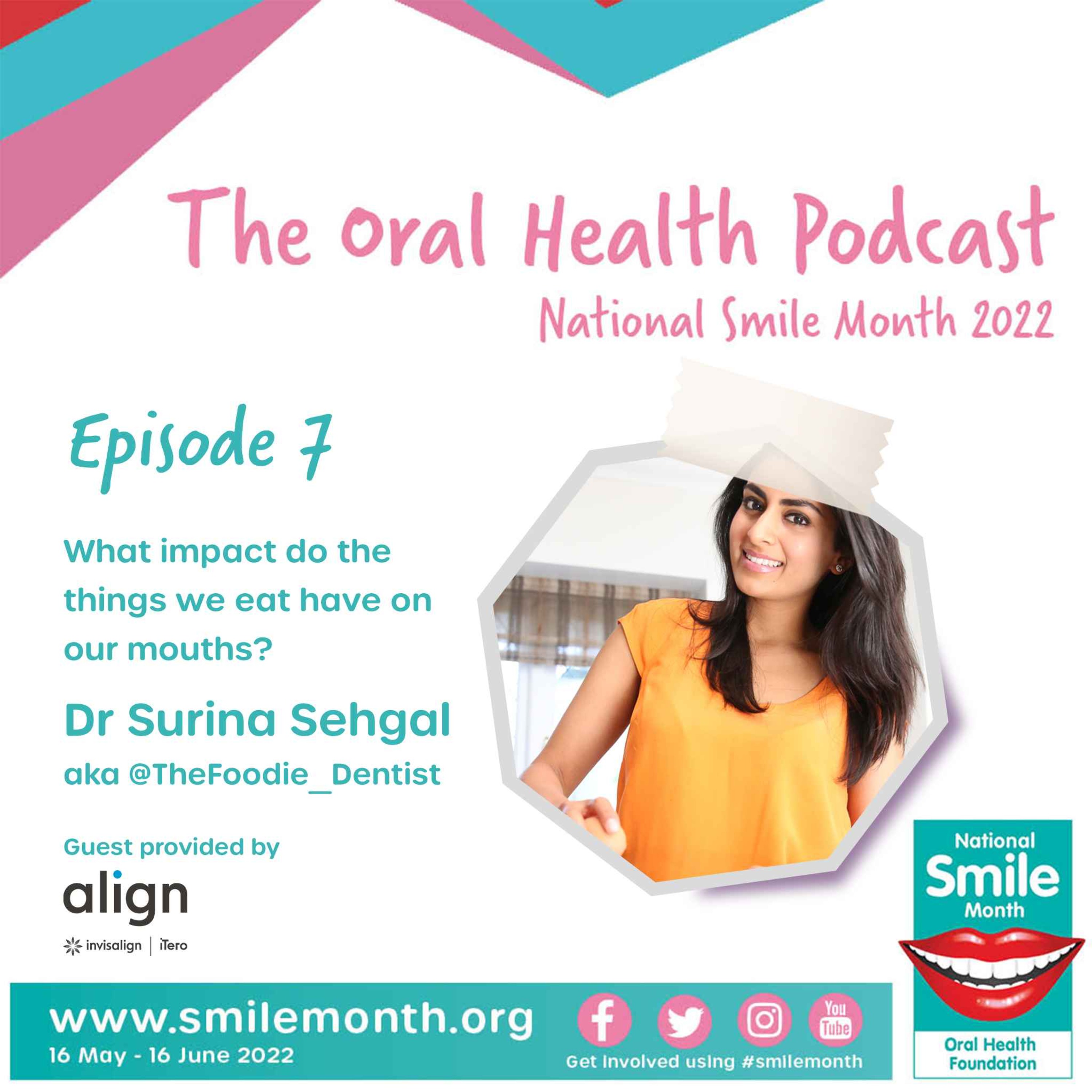 What impact do the things we eat have on our mouths?