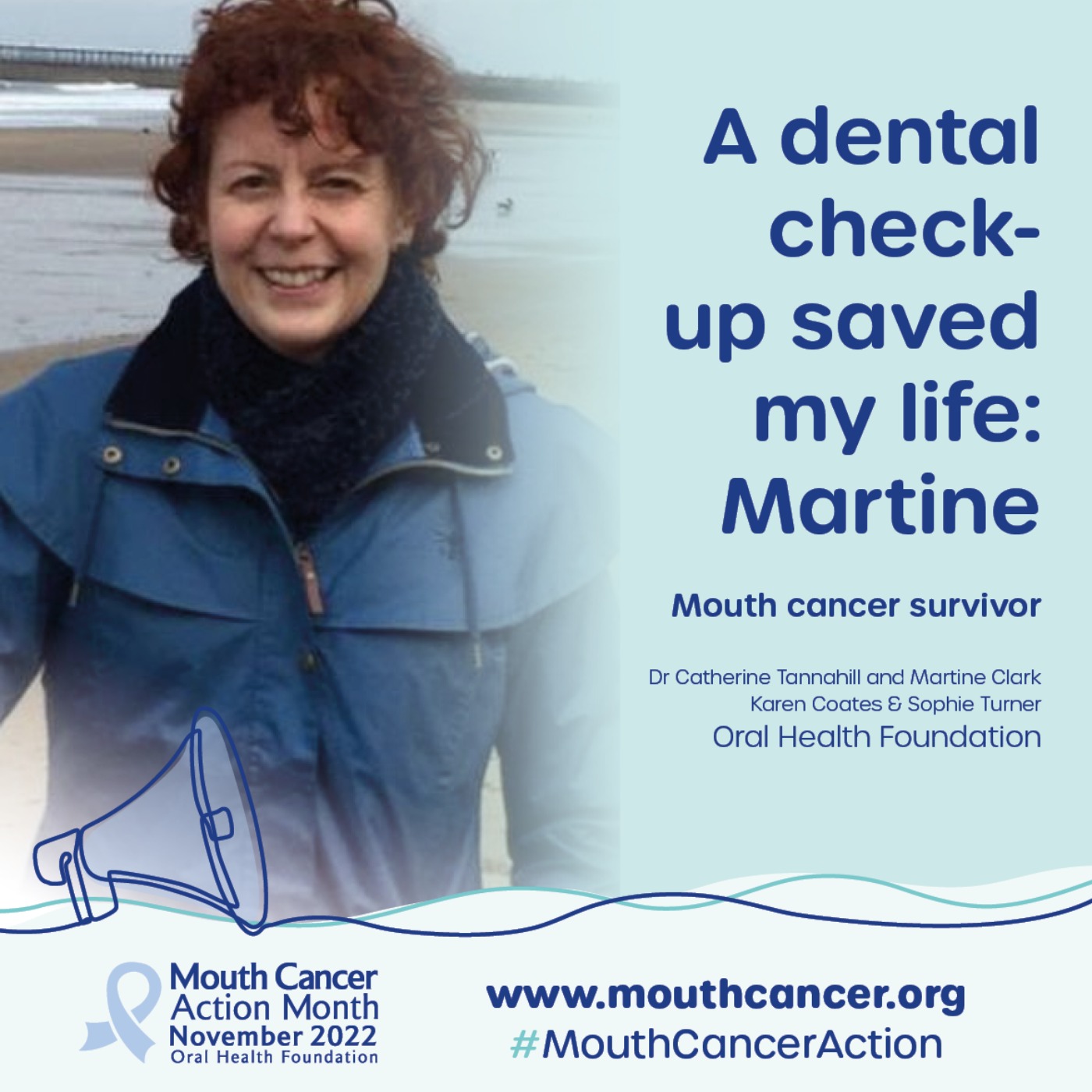 A dental check-up saved my life: My Mouth Cancer Story