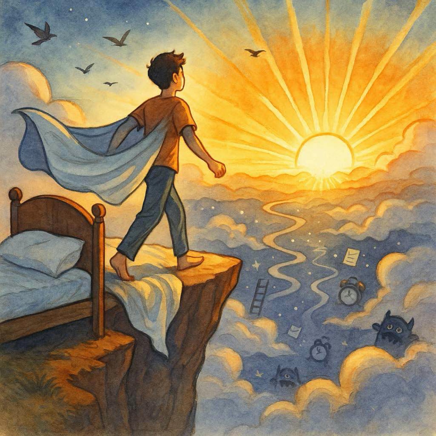 Getting Out of Bed in the Morning (4 minutes)