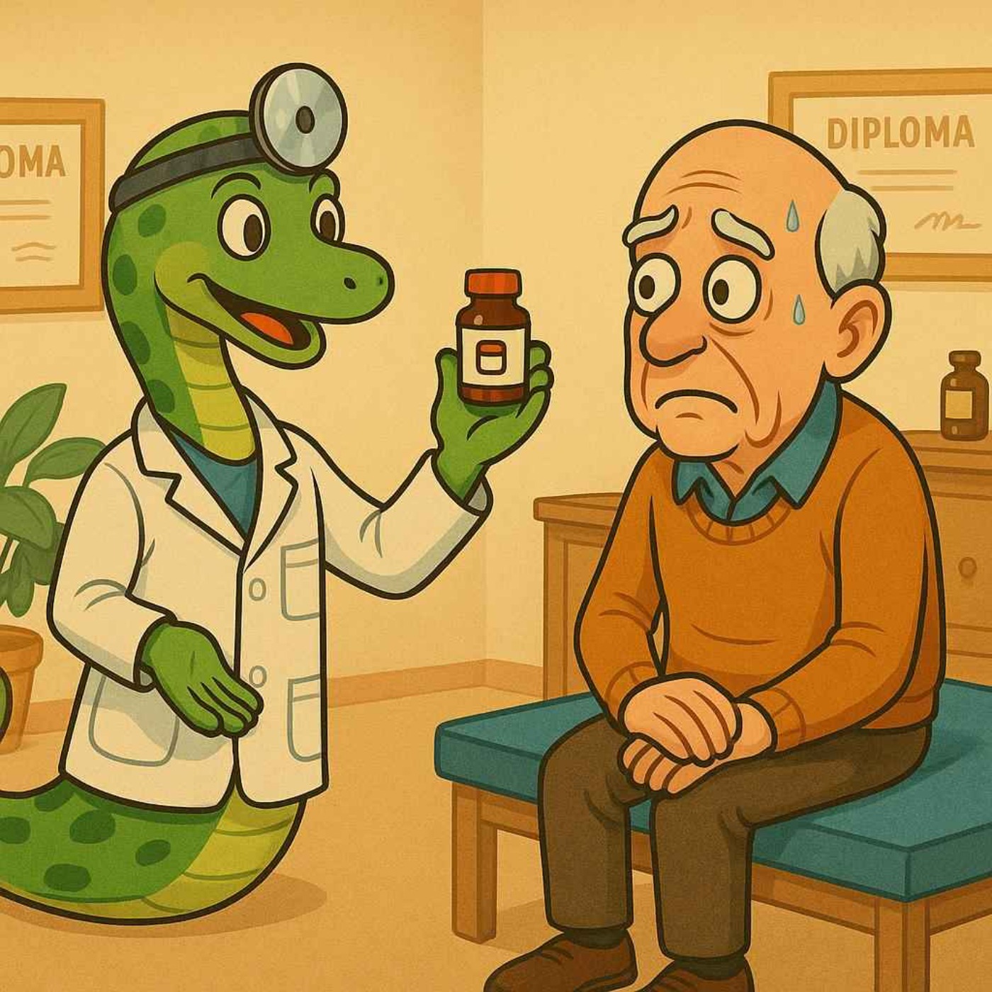 The Snake Doctor Will See You Now (4 minutes)