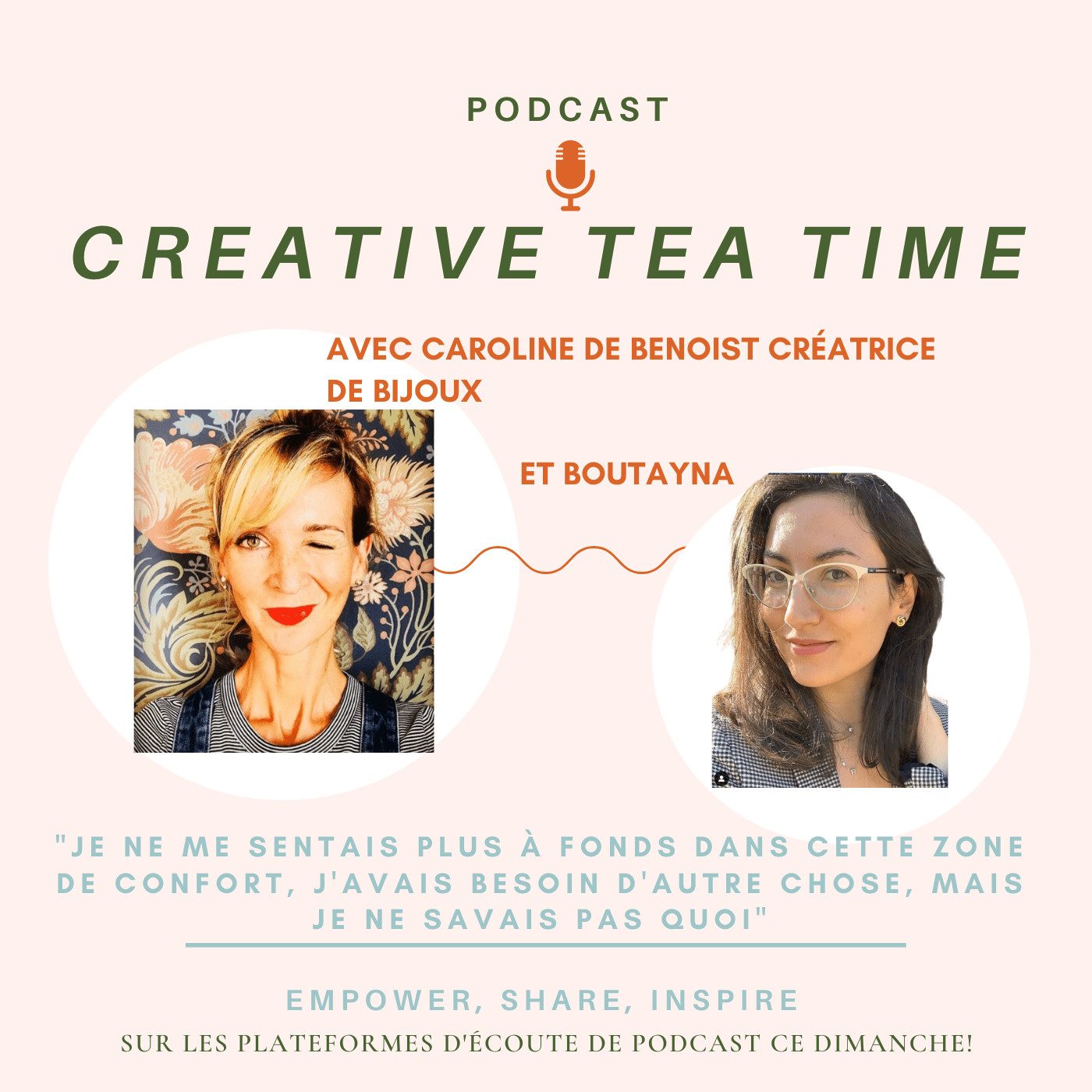 Creative Tea Time avec Caroline Créatrice d'accessoires après une carrière de droit episode artwork