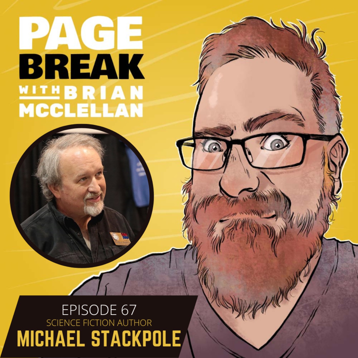 cover art for Ep 67 - Michael Stackpole - Science Fiction Author