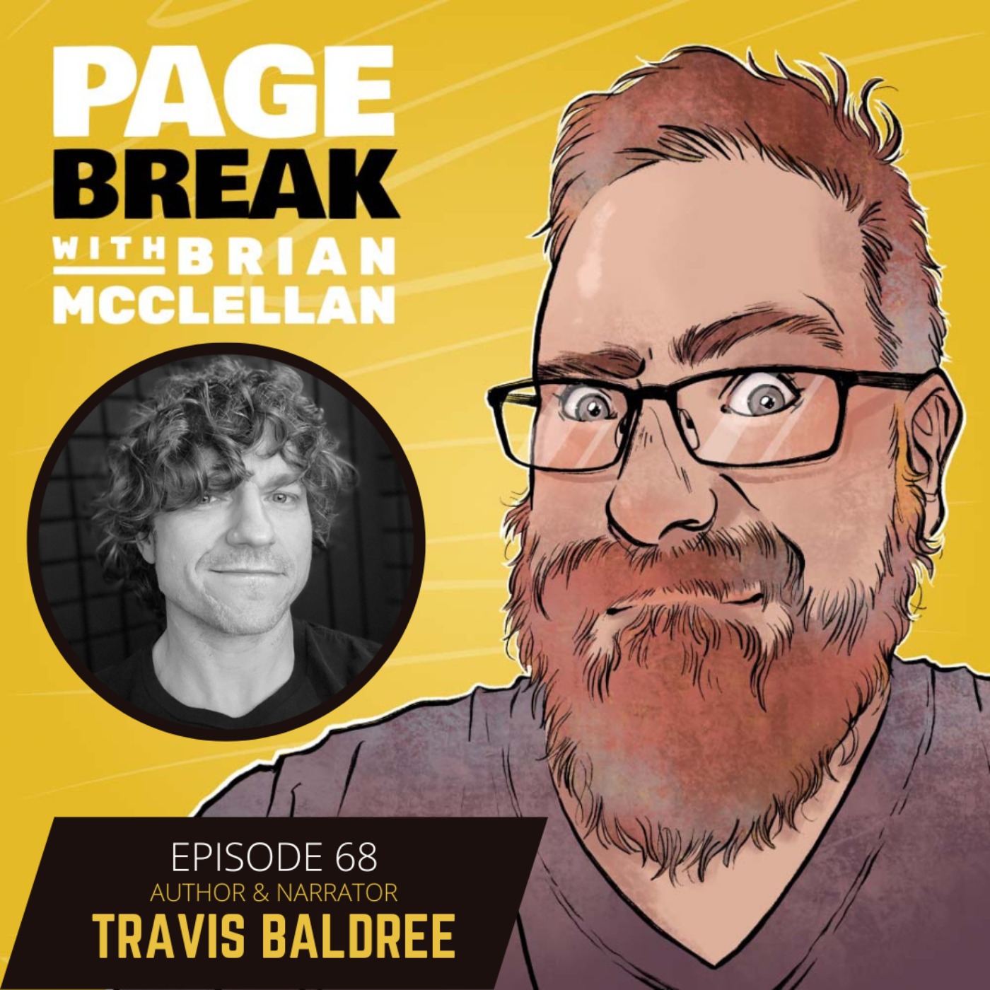 cover art for Ep 68 - Travis Baldree - Author and Narrator