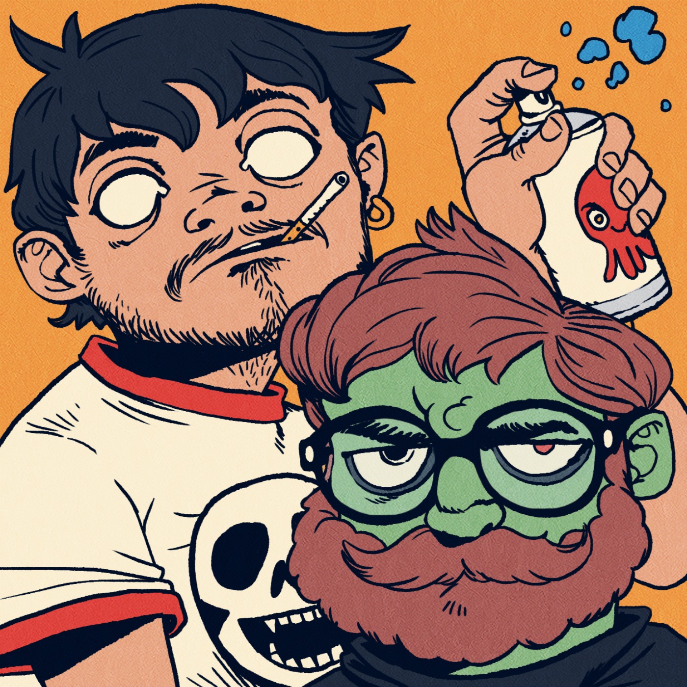 193. Gorillaz episode artwork