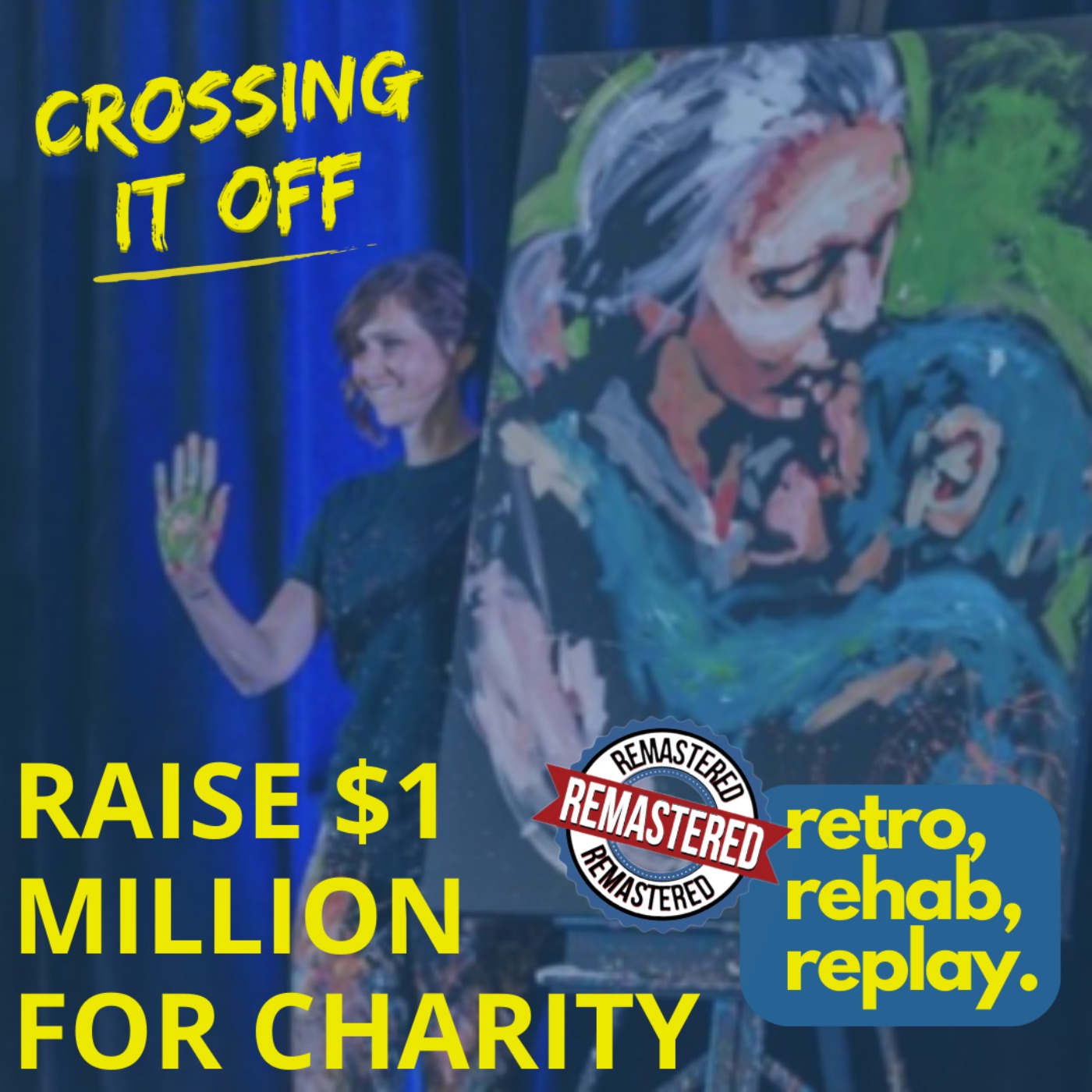 cover art for RRR : Episode 15 : Raise 1 Million For Charity : Amy Burkman : Remastered
