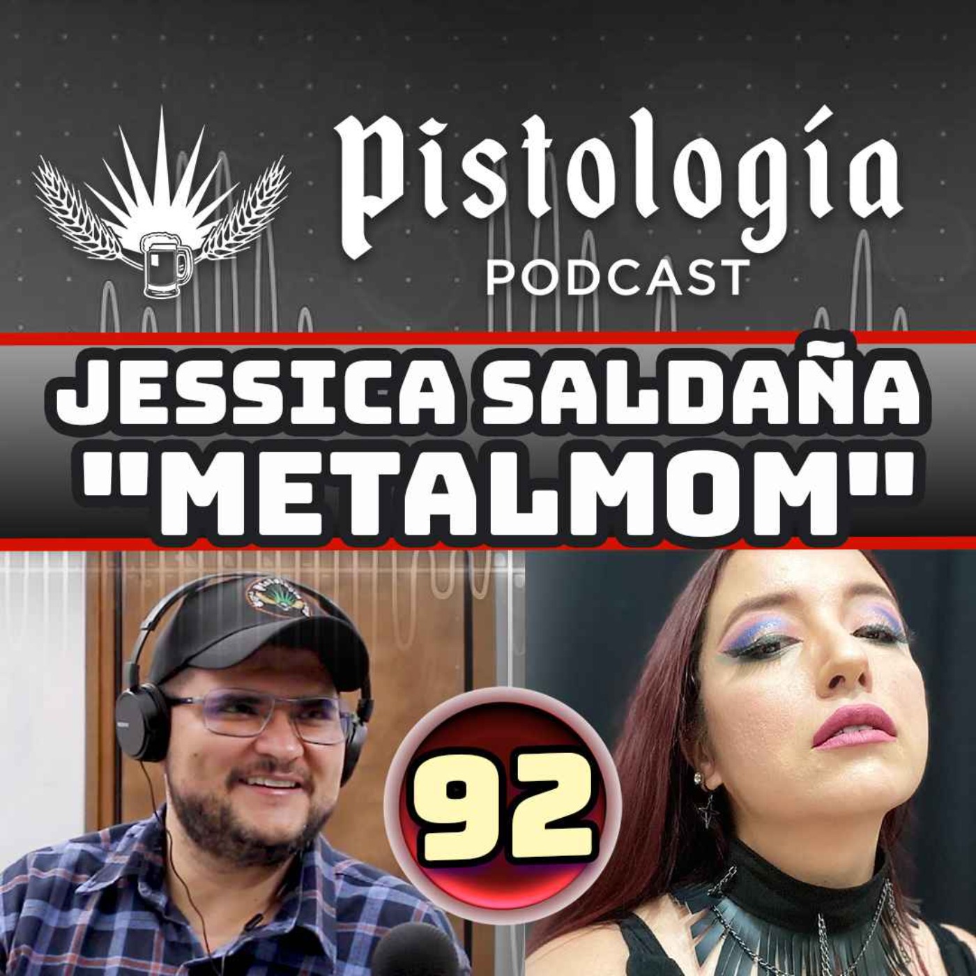 Pistología #92 | Jessica Saldaña "MetalMom" Modas, Metal y Lactancia Materna episode artwork