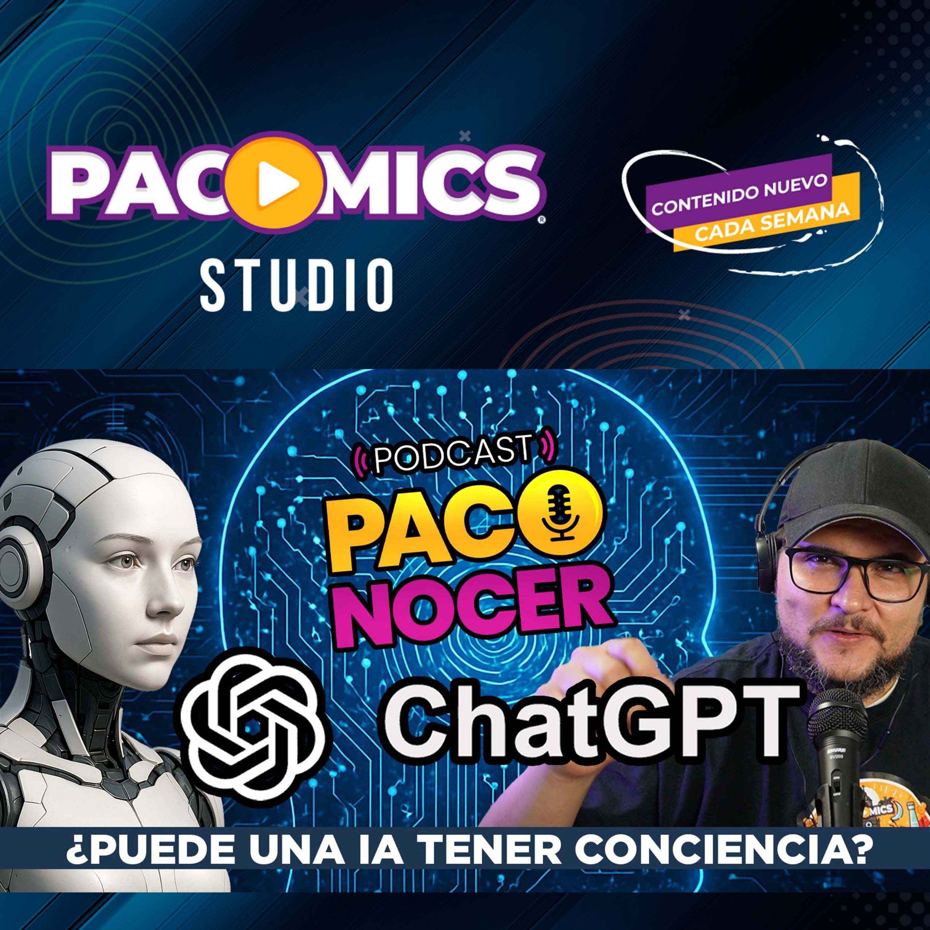 Conversación profunda con ChatGPT ¿Puede una IA tener conciencia? | Podcast Paconocer episode artwork